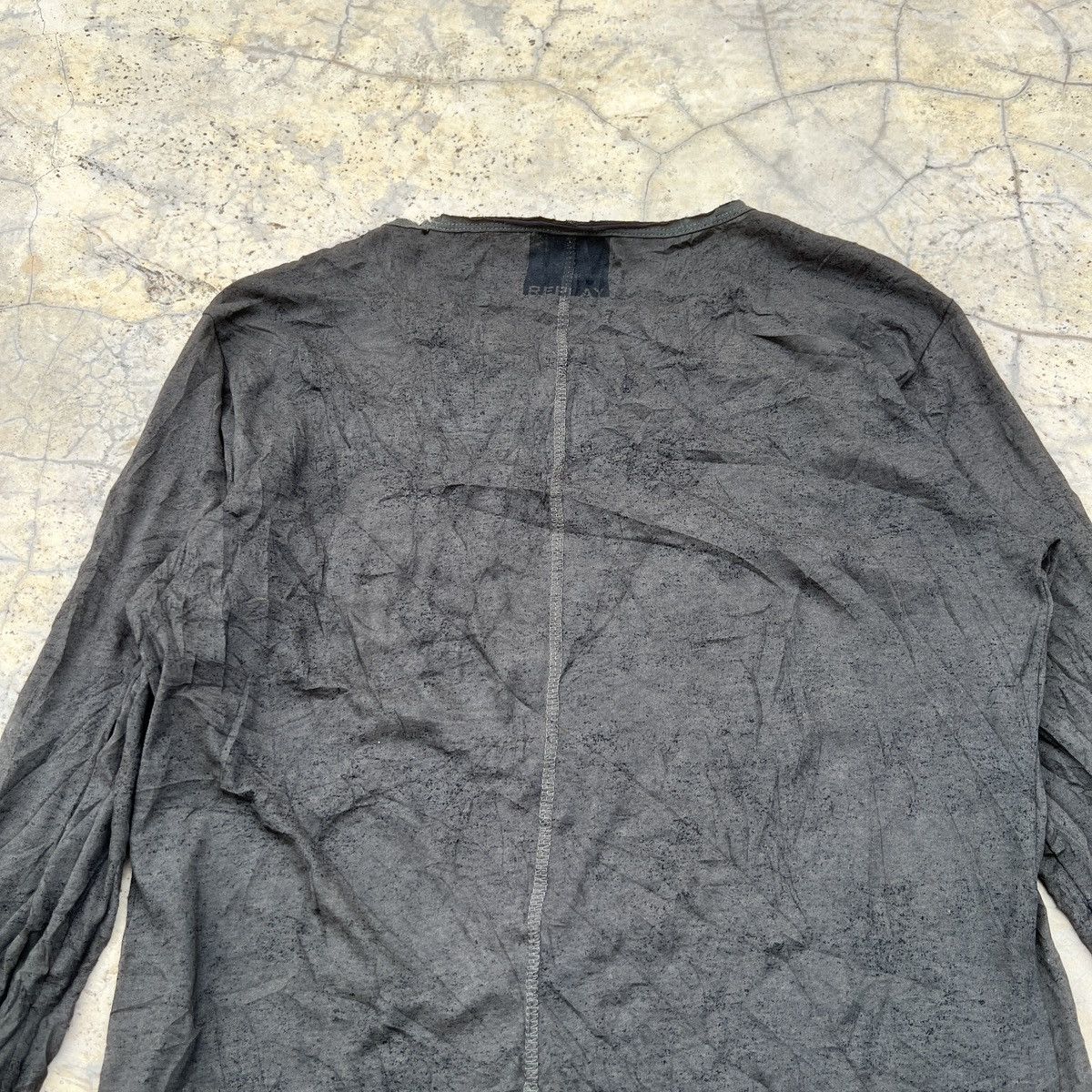 Replay REPLAY DISTRESS LONG SLEEVES TEE Size US M / EU 48-50 / 2 - 4 Thumbnail