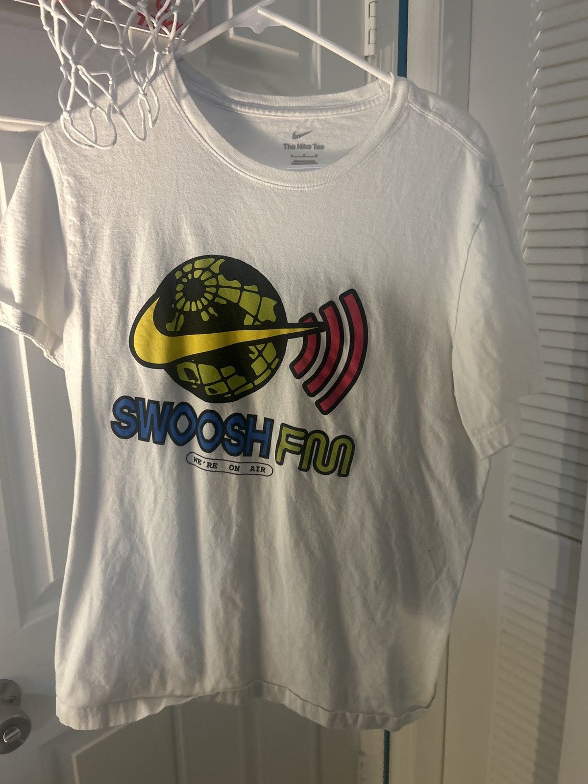 Nike White Nike tee Size US L / EU 52-54 / 3 - 1 Thumbnail