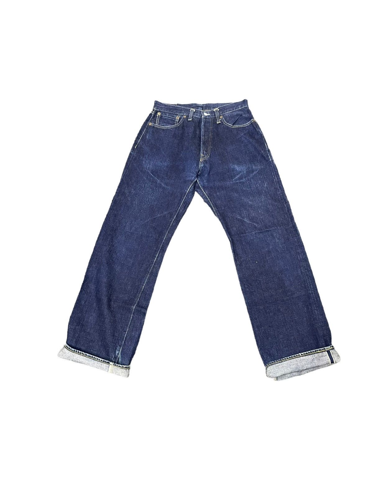 image of Denime Orizzonti Selvedge Denim in Blue, Men's (Size 30)