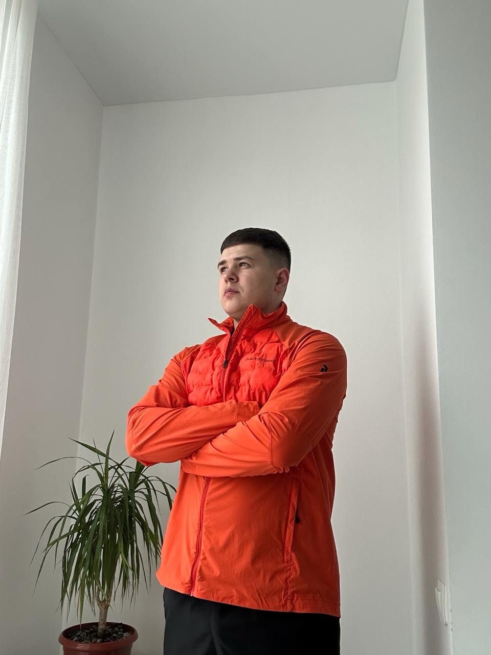 Peak Performance × Vintage Vintage Peak Performance Orange Argon Swift Hybrid Jacket Size US XL / EU 56 / 4 - 9 Thumbnail