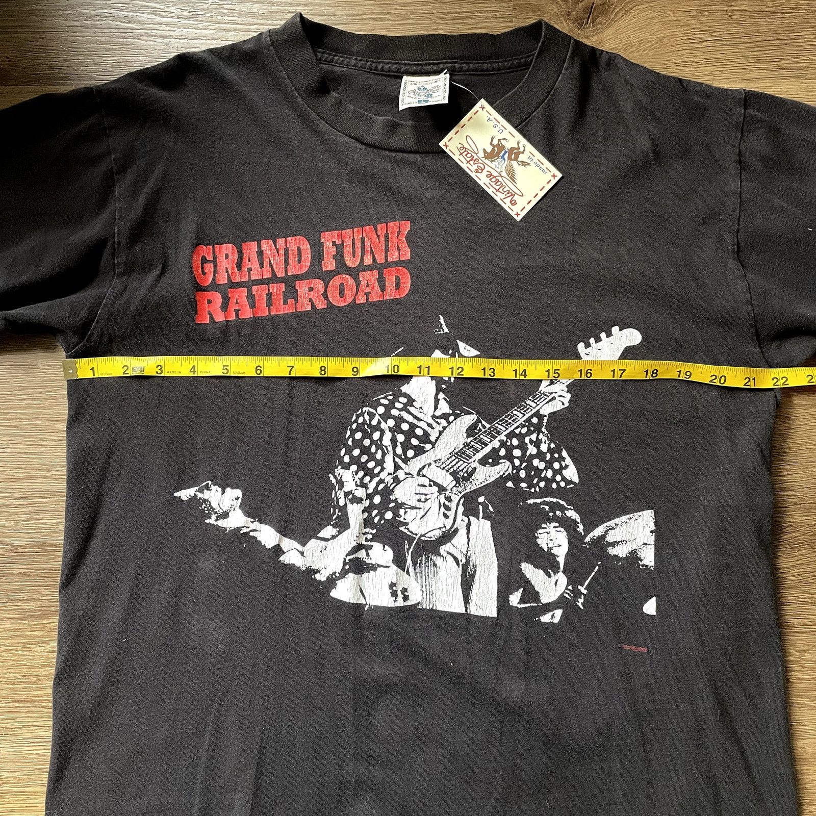 Vintage 90's Grand Funk Band Tee- Size Large Size US L / EU 52-54 / 3 - 3 Thumbnail