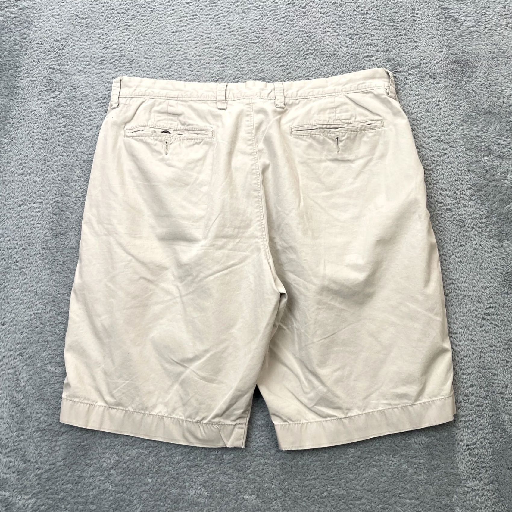 J.Crew J.CREW Chino Shorts Mens 35 Beige Cotton Club Resort Wear Golf Tennis Athleisure Size US 36 / EU 52 - 2 Thumbnail