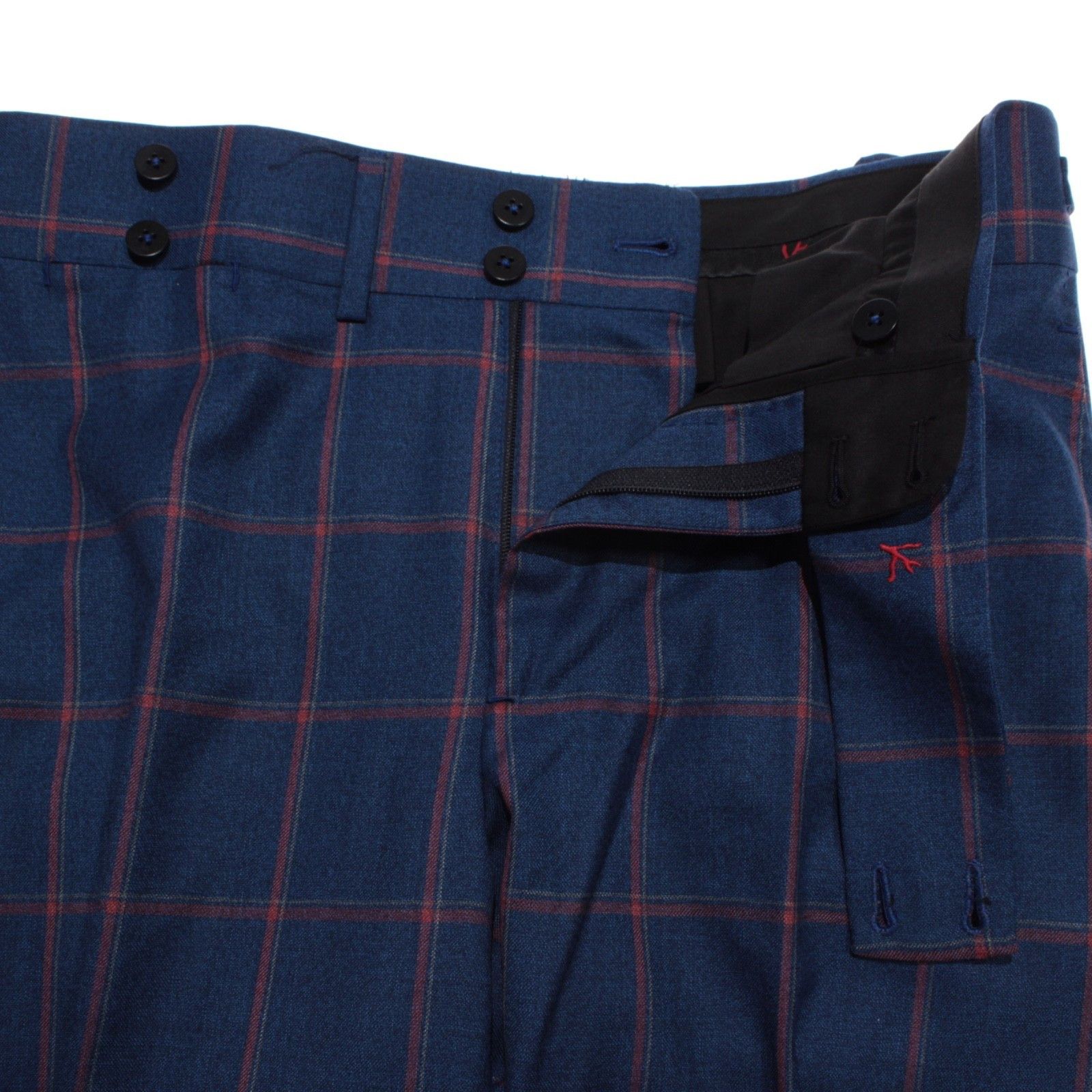 Isaia isaia New with tags Dress Pants Size 30 US In Blue Size US 30 / EU 46 - 3 Thumbnail