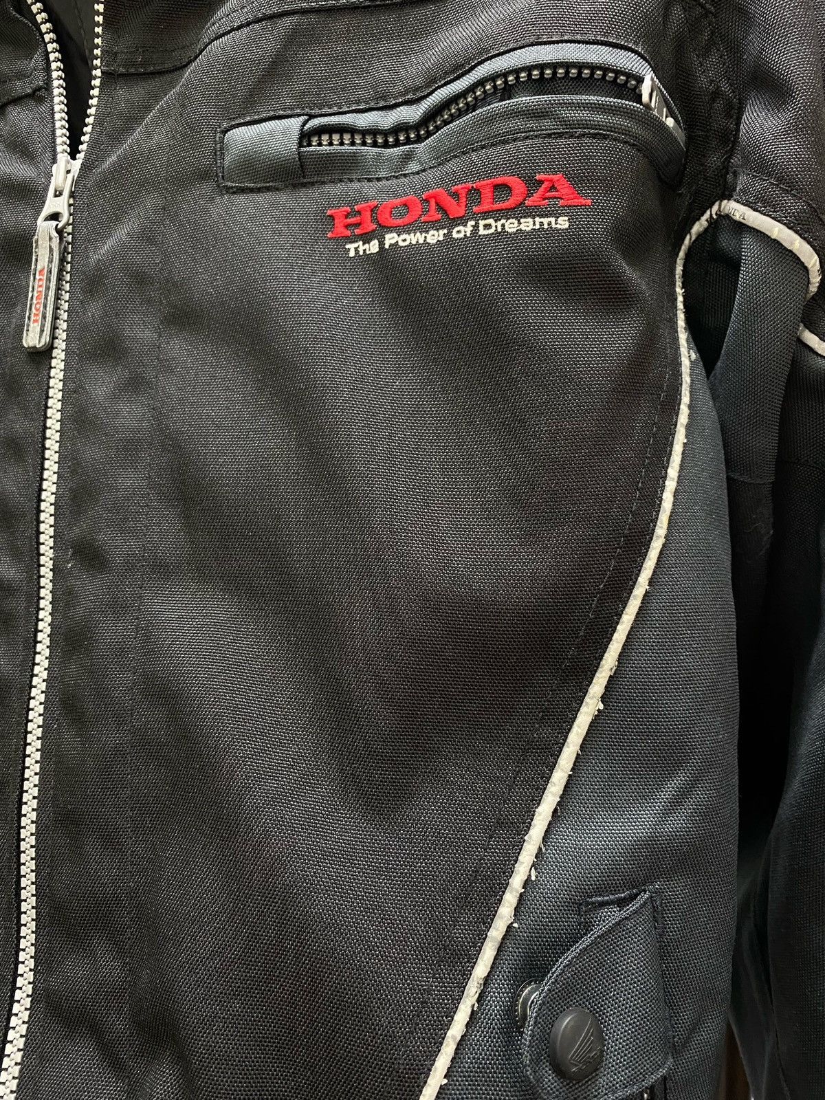 Honda HONDA RACING MOTO JACKET Y2K BOMBER NASCAR MARLBORO STYLE Size US S / EU 44-46 / 1 - 14 Thumbnail