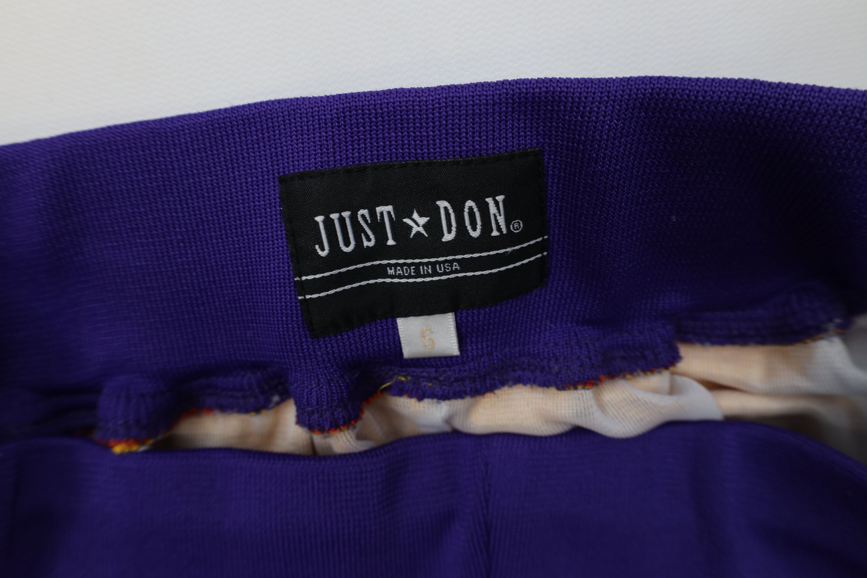 Just Don Just Don 1996/1997 Los Angeles Lakers Basketball Shorts USA Size US 30 / EU 46 - 10 Thumbnail