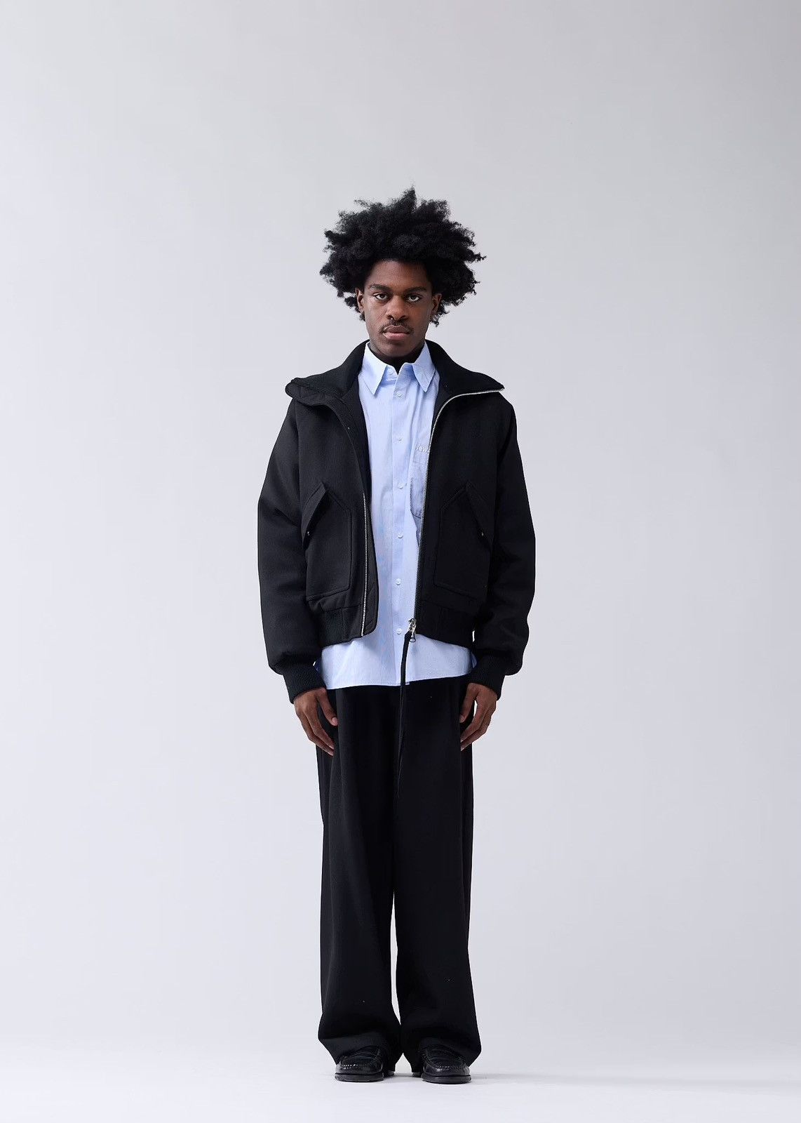 Other New Amsterdam Wool Bomber Jacket Size US L / EU 52-54 / 3 - 12 Thumbnail