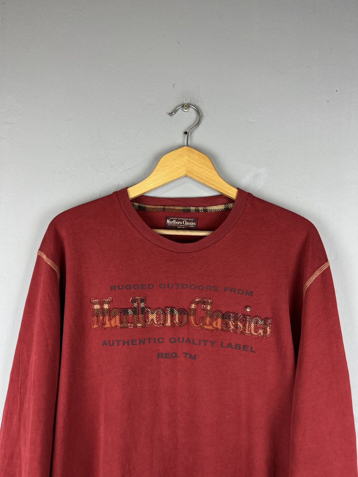 Marlboro × Marlboro Classics × Vintage Vintage Marlboro Classic long sleeve y2k Size US XXL / EU 58 / 5 - 1 Thumbnail