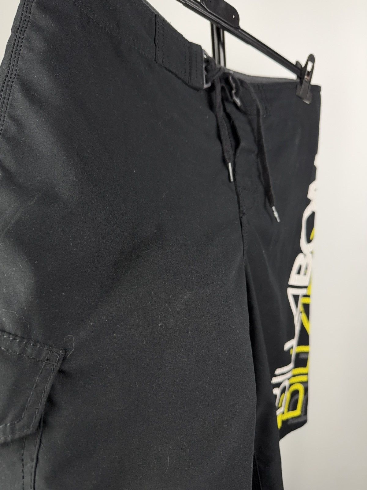 Billabong Retro Y2K 00s Billabong Black Logo Surf Board Shorts sz 32 Size US 32 / EU 48 - 3 Thumbnail