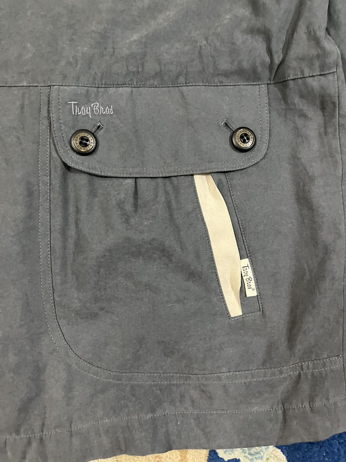 Japanese Brand × Vintage Vintage Troy Bros Detachable Hooded Style Jacket Size US L / EU 52-54 / 3 - 8 Thumbnail