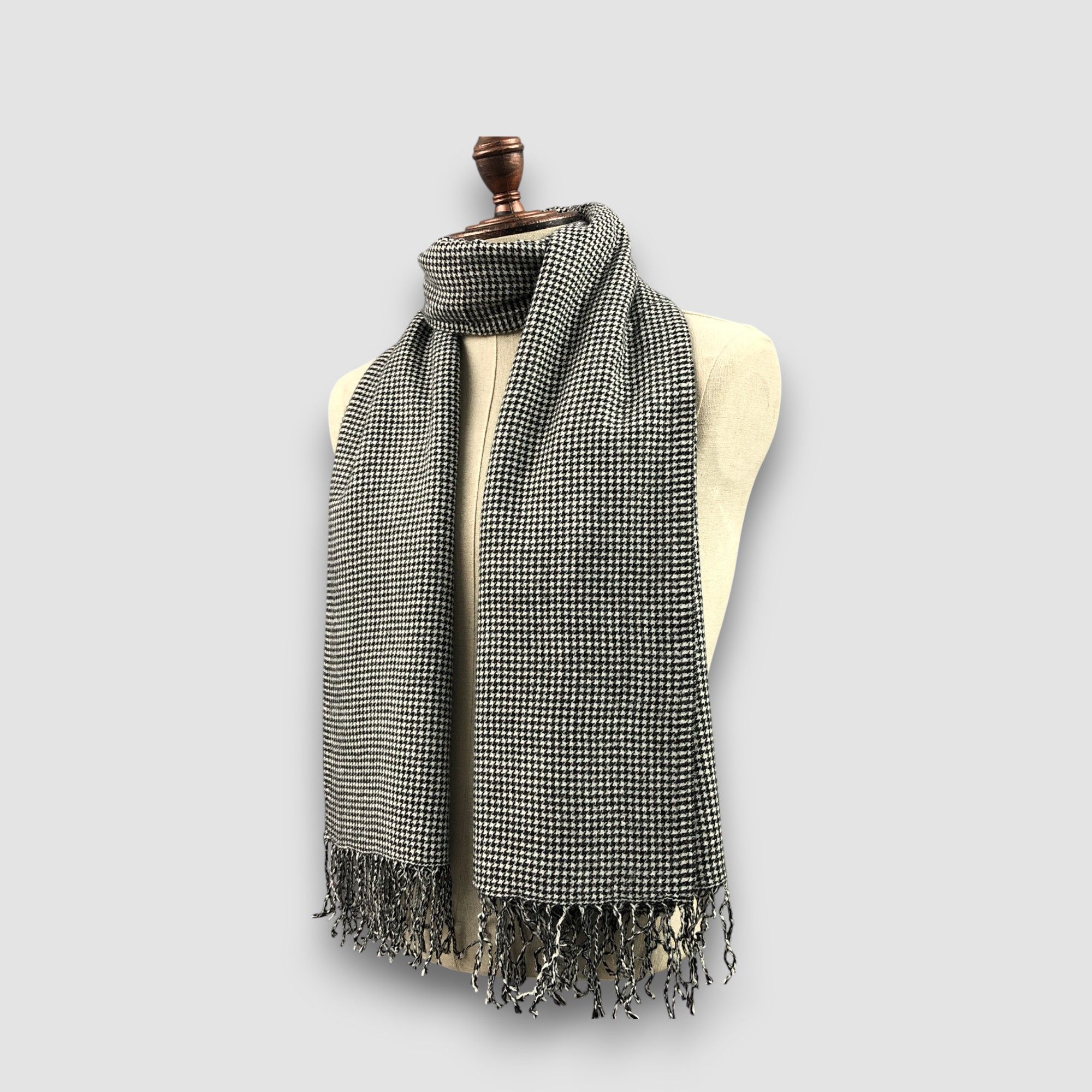 Japanese Brand Vintage Uniqlo X Ines De La Fressange Scarf Wool Scarves. Size ONE SIZE - 2 Thumbnail