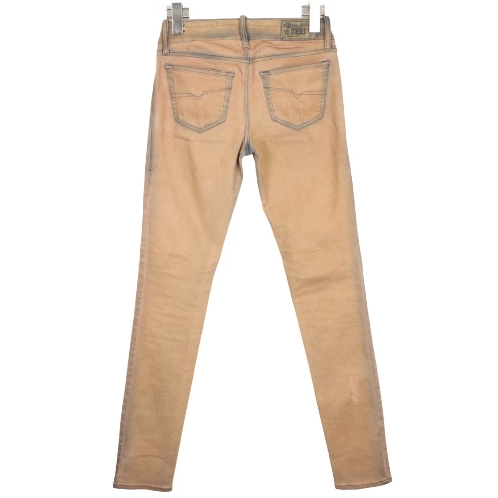 Diesel DIESEL Grupee Super Slim-Skinny 0815U Stretch Jeans Women's W25/L32 Coated Size 42" / US 20 - 2 Thumbnail