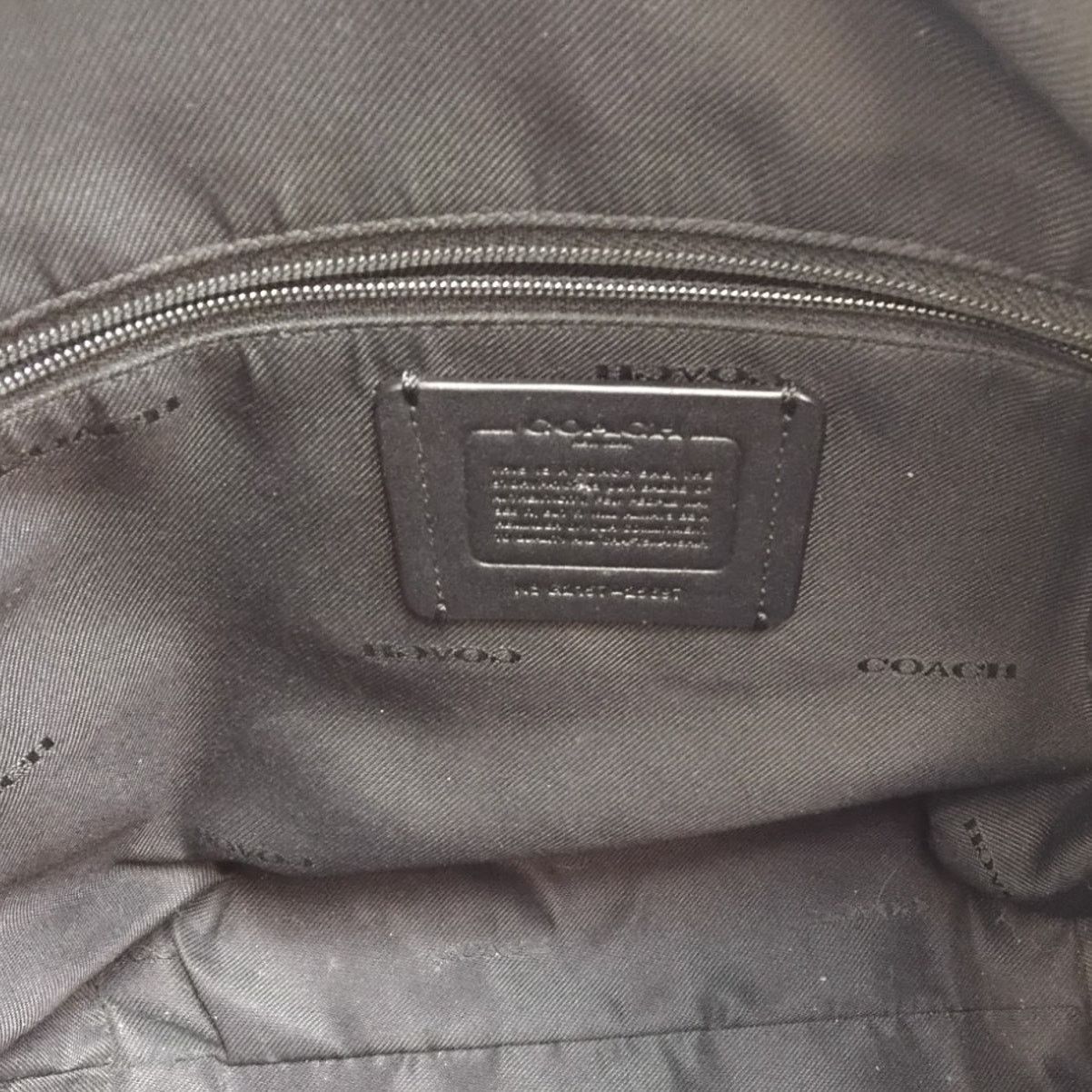Coach Coach Dufflette Signature C Jacquard Crossbody Black Purse Size ONE SIZE - 13 Thumbnail