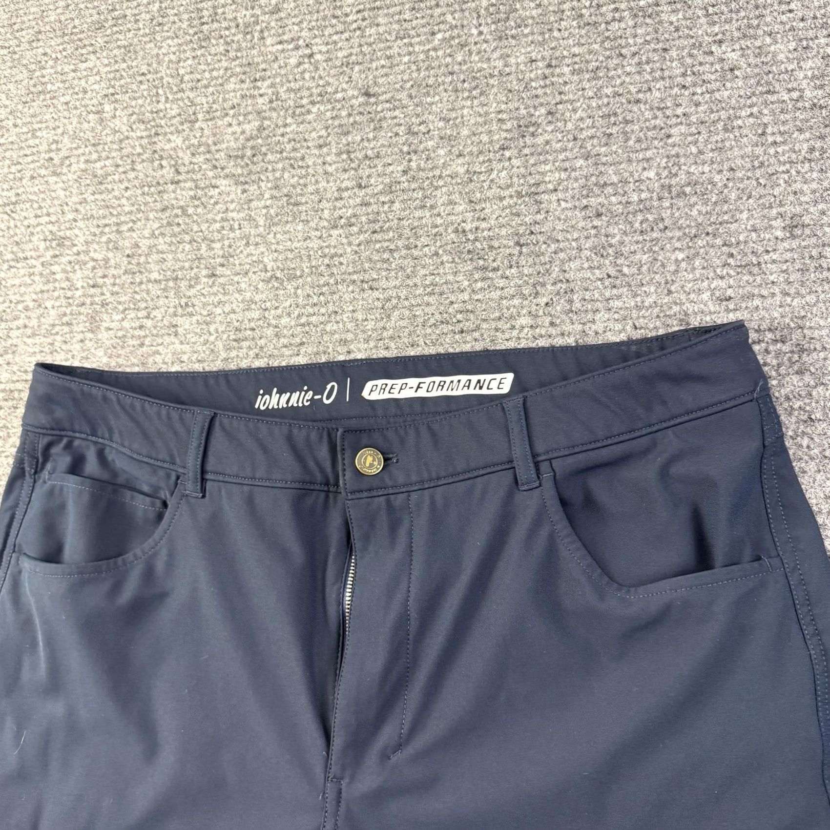 johnnie-O johnnie-O Prep-Formance Pants Mens 36x30 Blue Performance Khakis Golf Casual Size US 36 / EU 52 - 4 Thumbnail