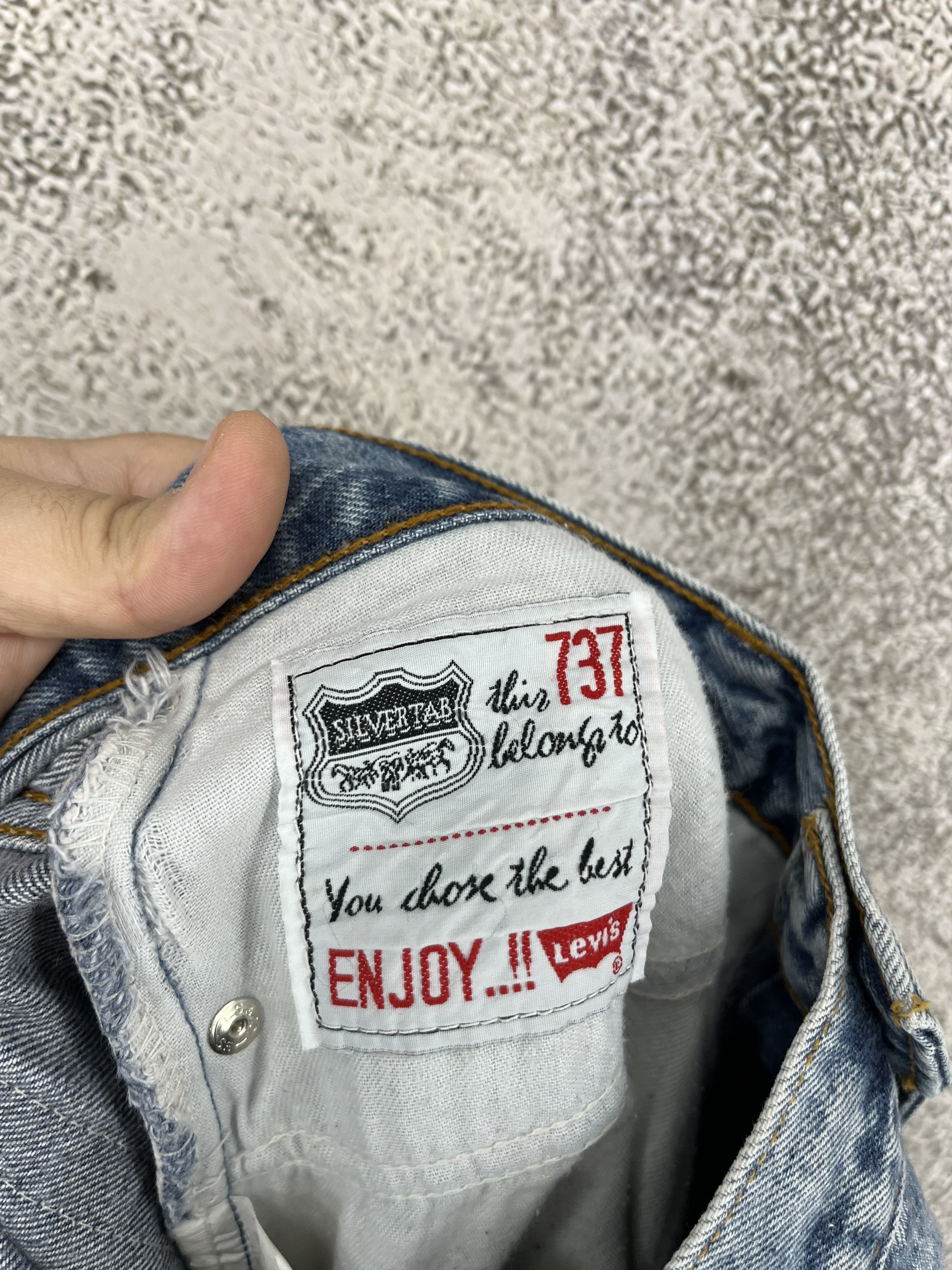 Levi's Vintage 80s Levi’s 737 Jeans Denim Rare Size W34L32 Size US 34 / EU 50 - 12 Thumbnail