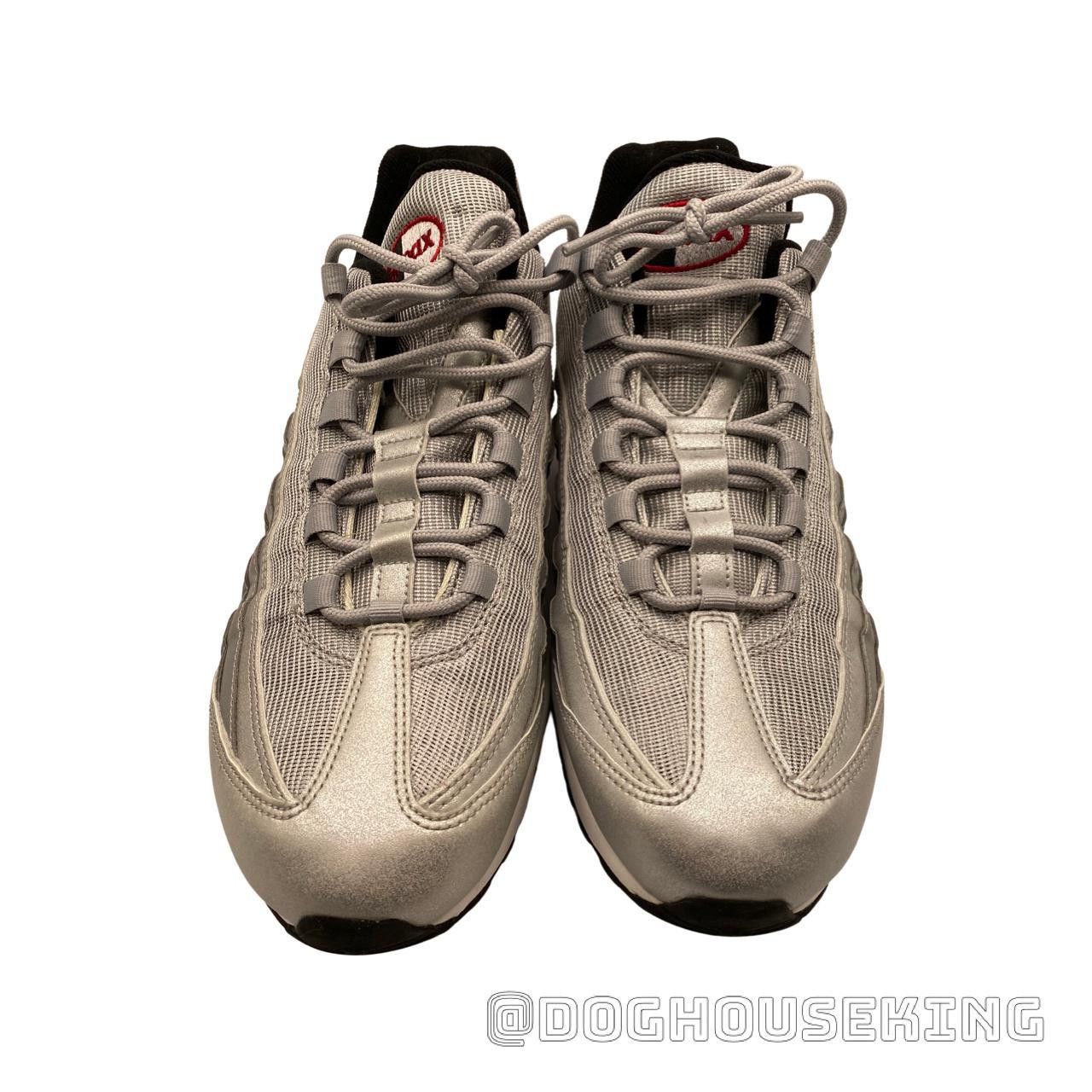 Nike Nike Air Max 95 OG QS 'Silver Bullet' 2017 Size US 12 / EU 45 - 8 Thumbnail