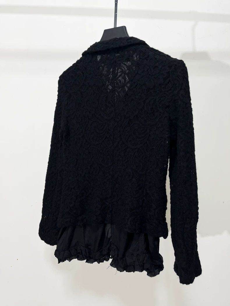 Comme des Garcons Comme Des Garcons Lace ruffled blazer Size XS / US 0-2 / IT 36-38 - 4 Thumbnail