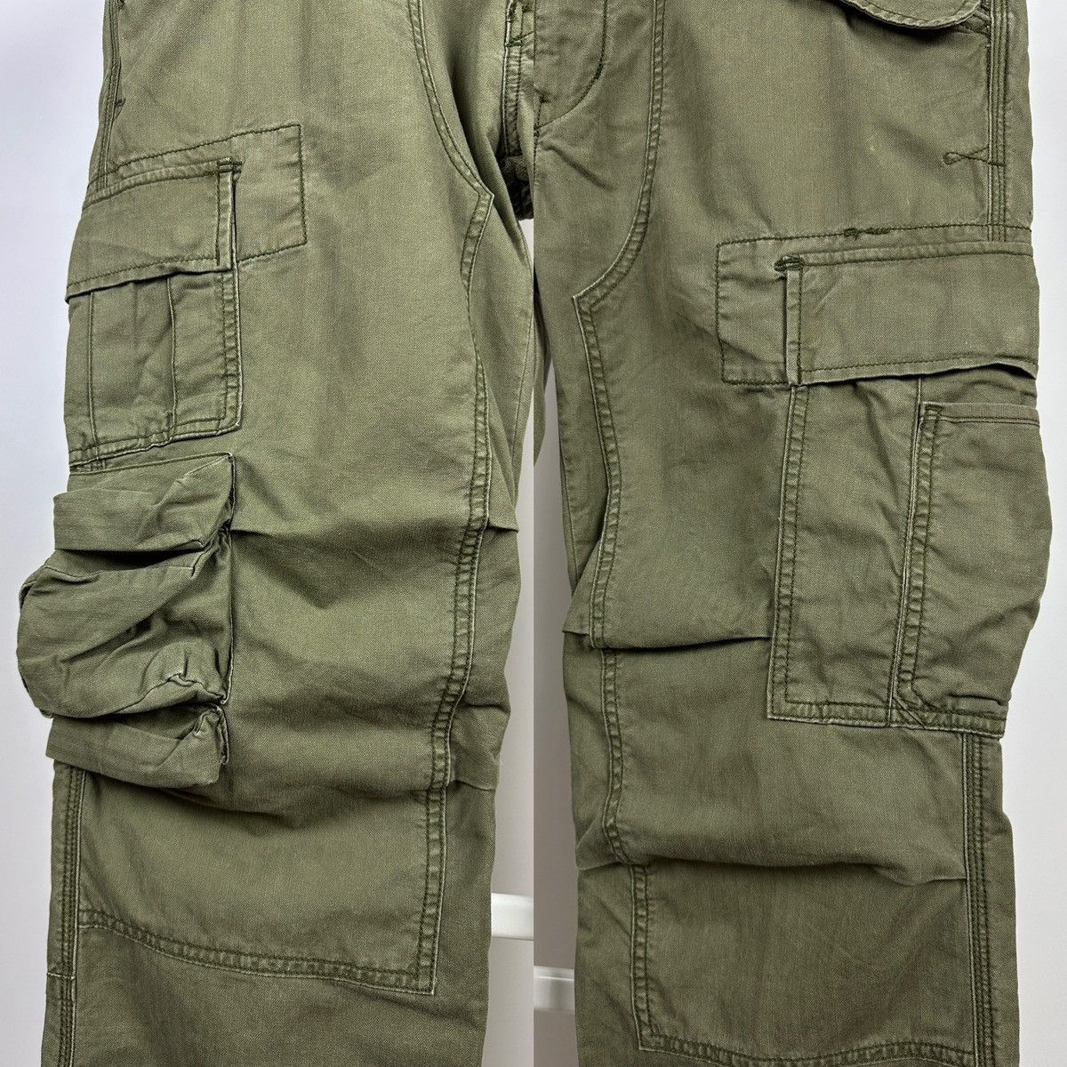 Japanese Brand Vintage Polo Ralph Lauren Cargo Tactical Multi Pockets Pants Size US 36 / EU 52 - 10 Thumbnail