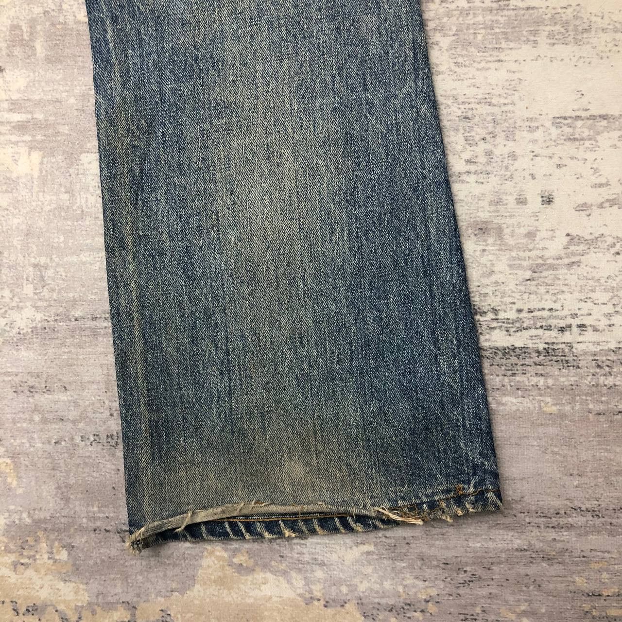 Levi's P762 VTG LEVI'S BUTTON NO 8 FLARED RUSTY JEANS Size US 36 / EU 52 - 9 Thumbnail