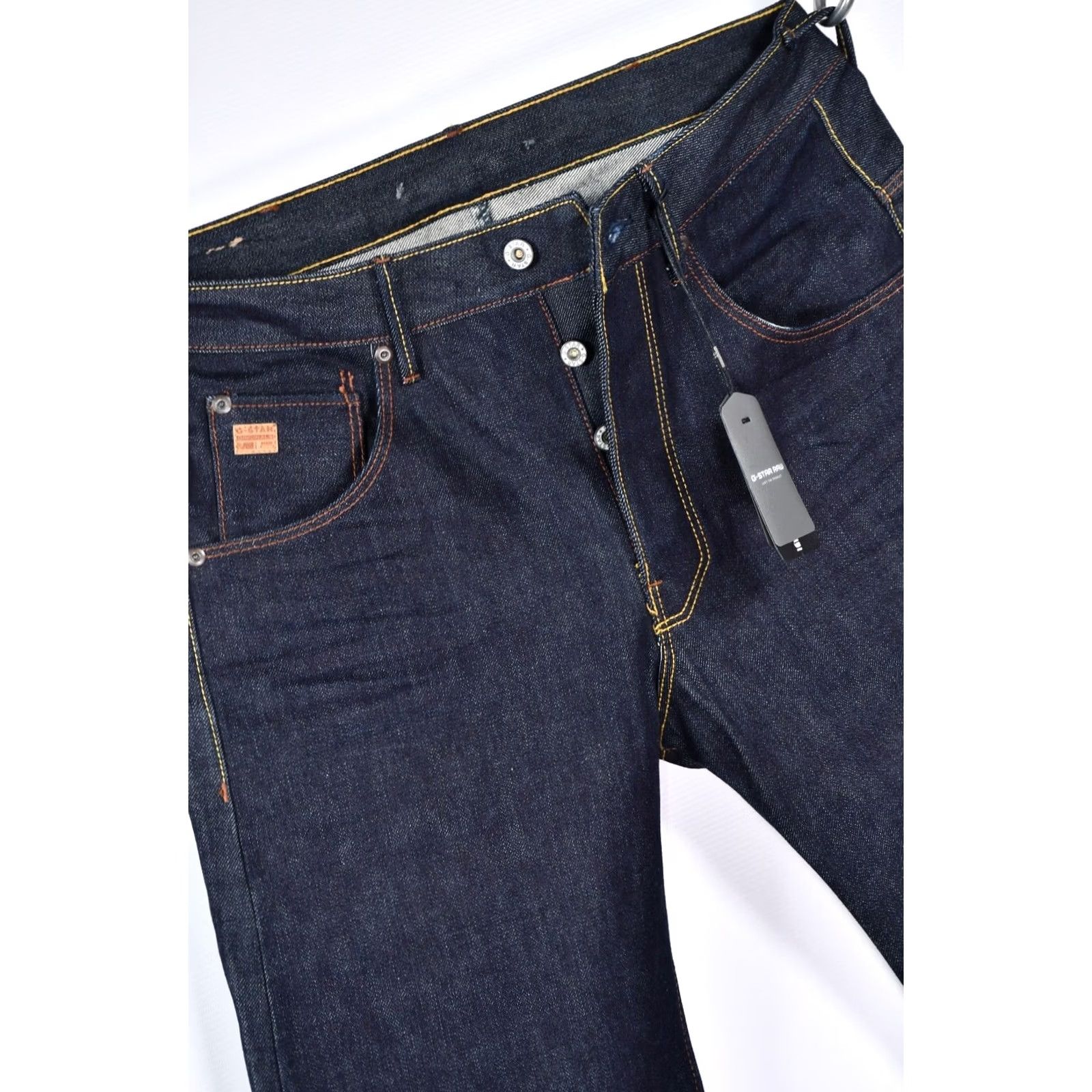 G-Star G-Star Stormer 3D Loose RL Denim Jeans RL 18Oz Rigid Raw W34 L32 Mens Regular Blue 100% Cotton Straight Vintage No Size US 34 / EU 50 - 6 Thumbnail