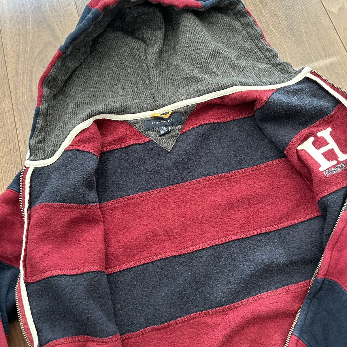 Tommy Hilfiger × Vintage TOMMY HILFIGER VINTAGE HOODIE BLACK AND RED Size US S / EU 44-46 / 1 - 4 Thumbnail