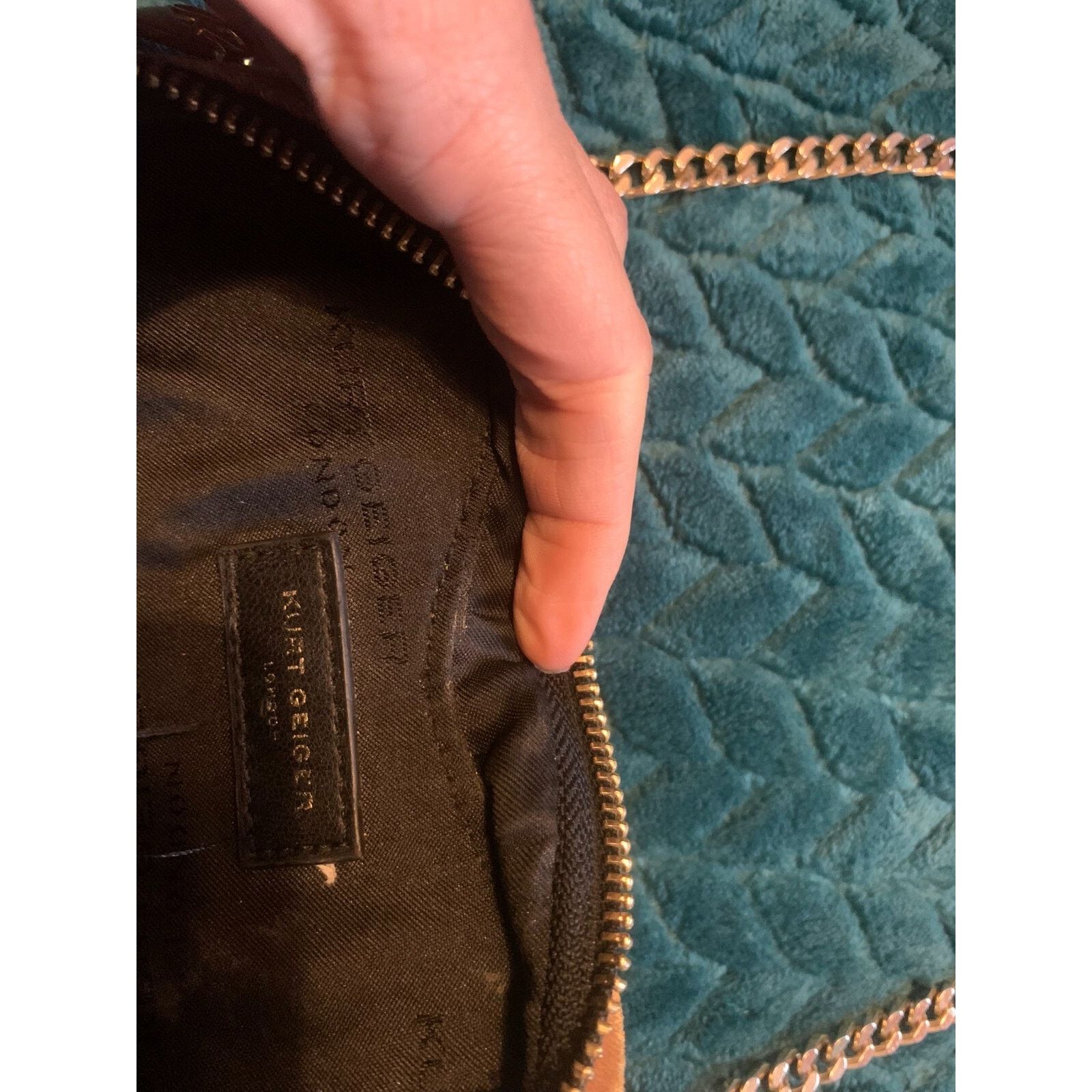 Kurt Geiger Kurt Geiger Heart bag handbag rose gold chain crossbody Size ONE SIZE - 4 Thumbnail