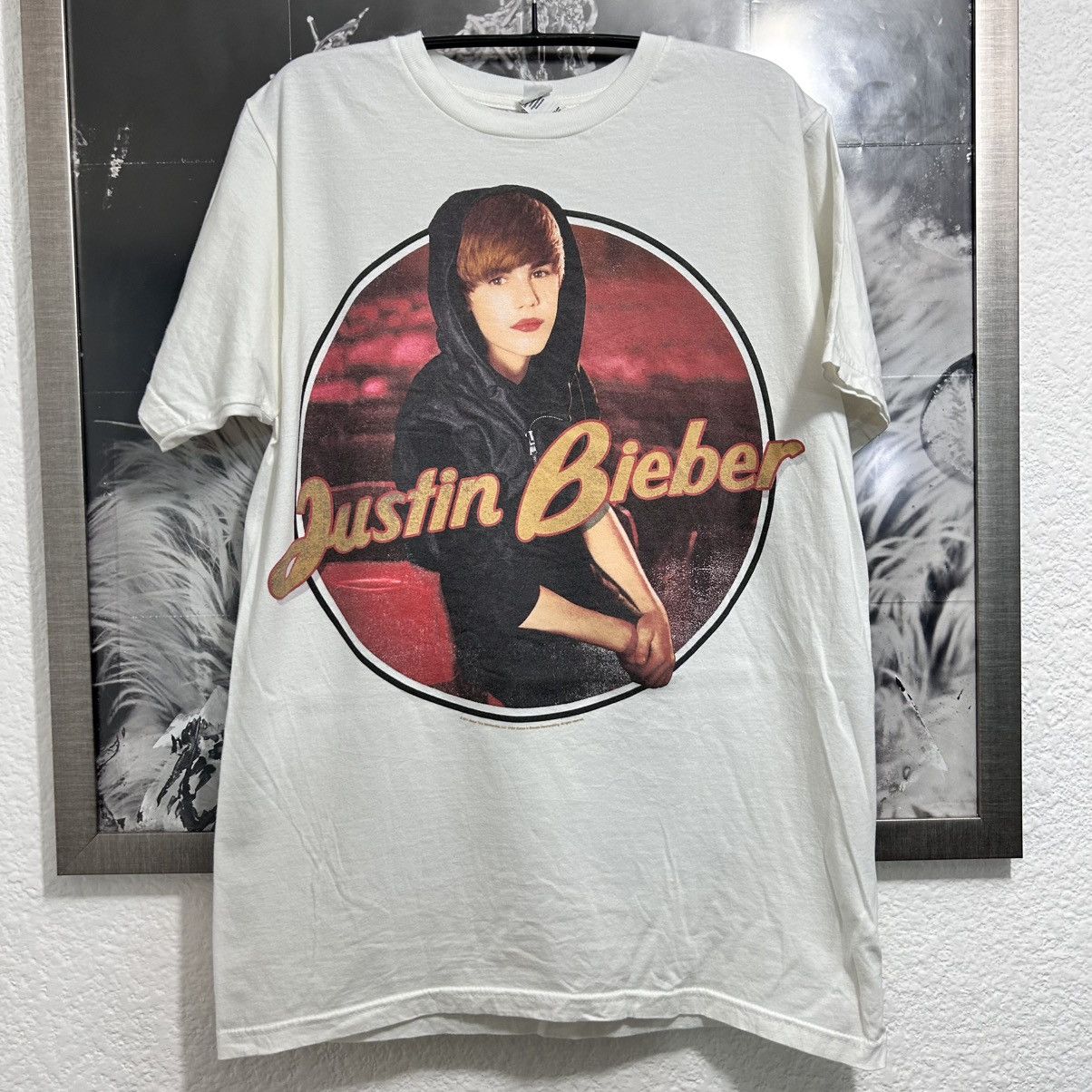 Band Tees × Justin Bieber × Vintage JUSTIN BIEBER VINTAGE SHIRT 2011 Size US M / EU 48-50 / 2 - 1 Thumbnail