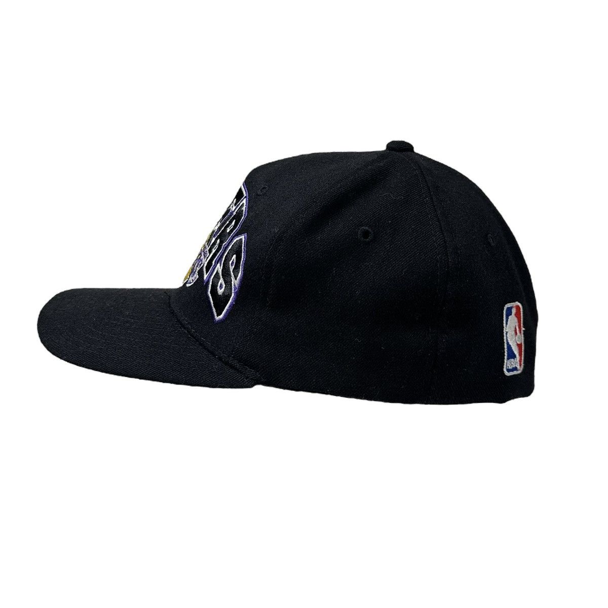 NBA × Starter × Vintage Vtg 90's Los Angeles LA Lakers Starter Wool Fitted Flex Hat Size ONE SIZE - 2 Thumbnail