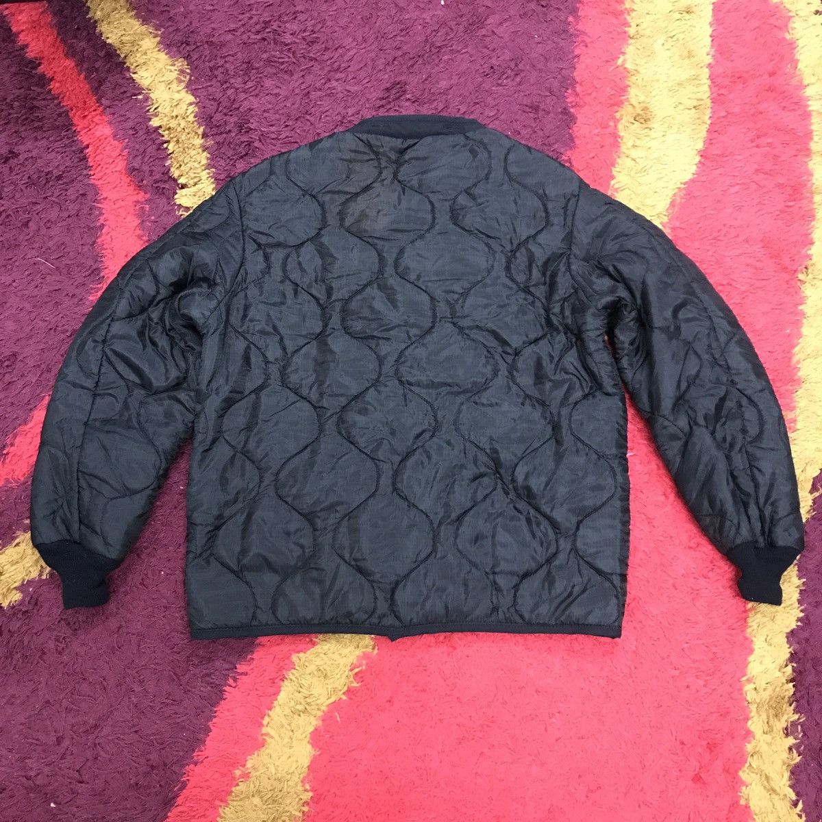Alpha Industries × Vintage Vtg Alpha industries lining bomber jacket Size US M / EU 48-50 / 2 - 6 Thumbnail
