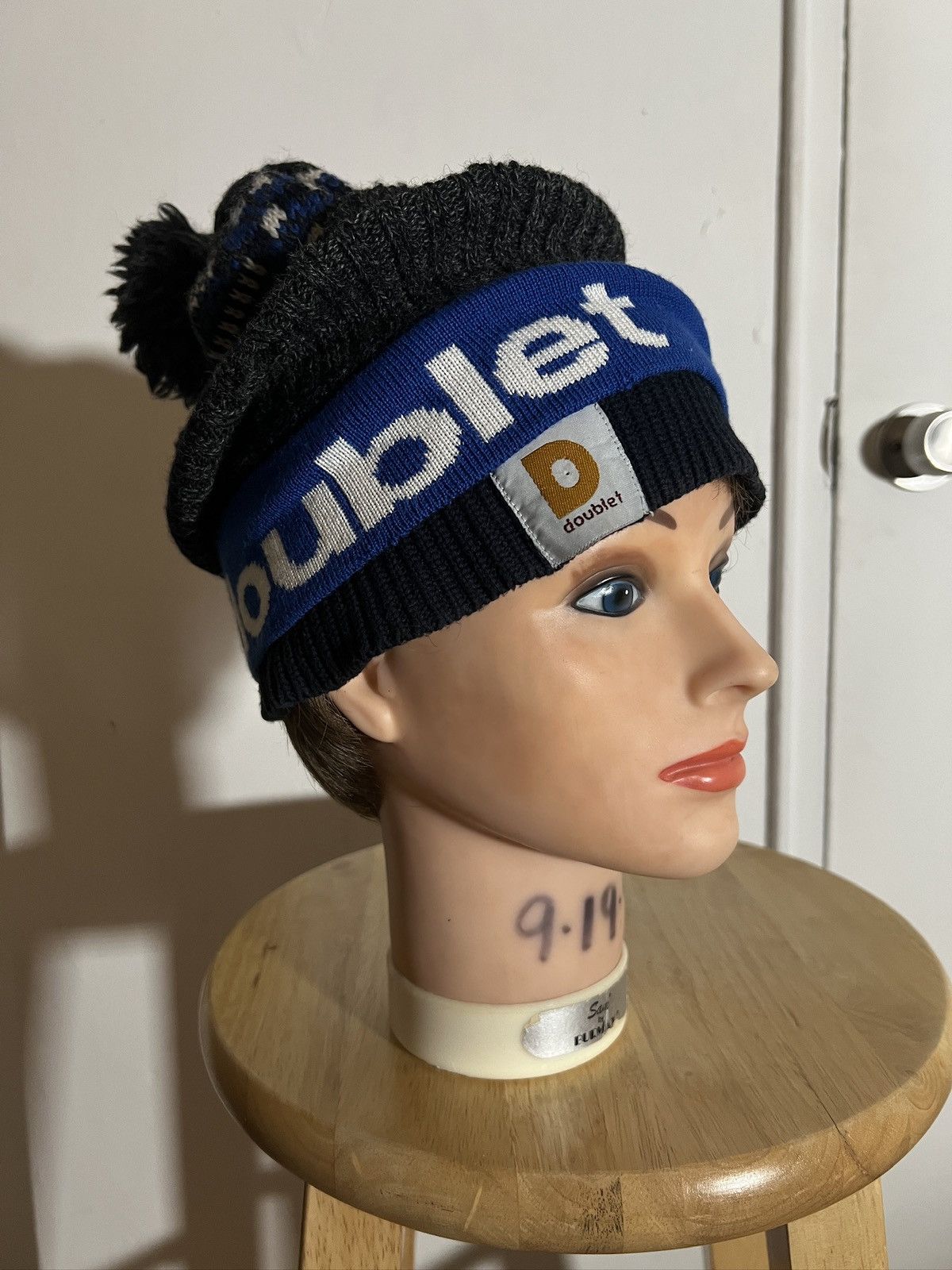 Doublet Doublet AW18 3 Layer Knit Cap Size ONE SIZE - 7 Thumbnail