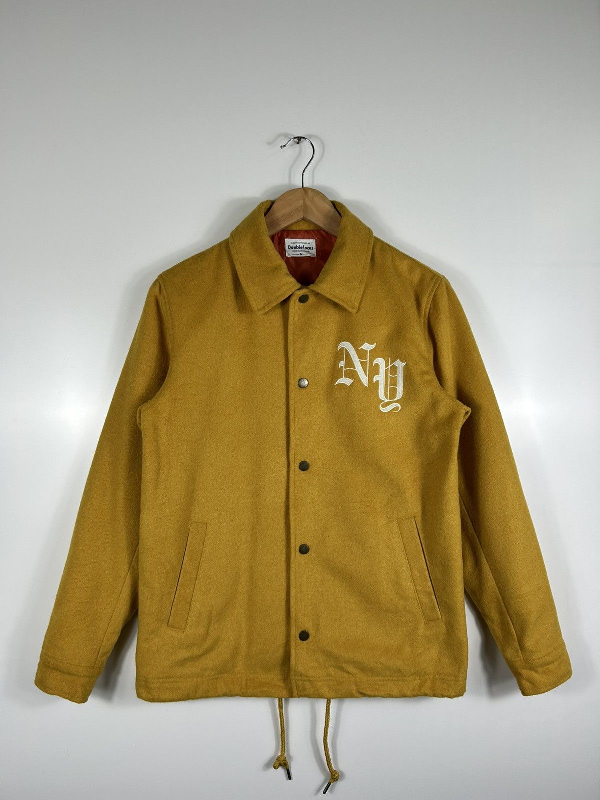 Japanese Brand × Vintage ⚡️Vintage Double Focus Wool Snap Button Coach Jacket Size US M / EU 48-50 / 2 - 1 Thumbnail