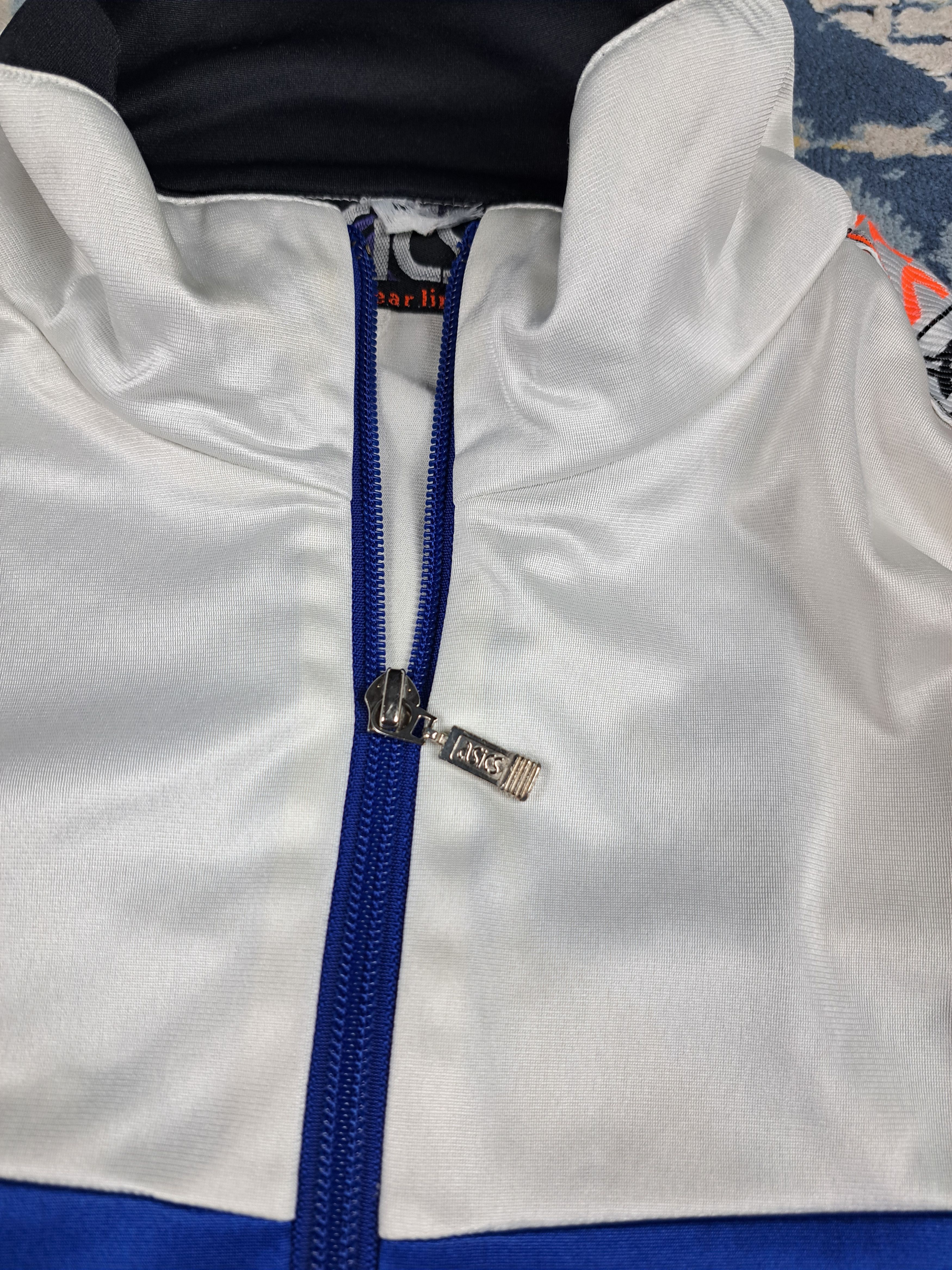 Asics Vintage 80s Asics Track Jacket Blokecore Soccer Aesthetic Size US M / EU 48-50 / 2 - 5 Thumbnail