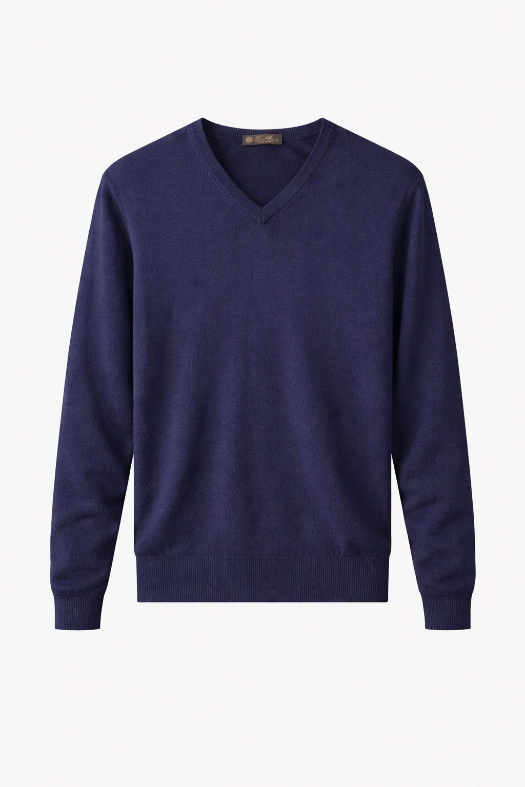 Loro Piana Loro Piana 100% Wool V neck pullover Size US L / EU 52-54 / 3 - 1 Thumbnail
