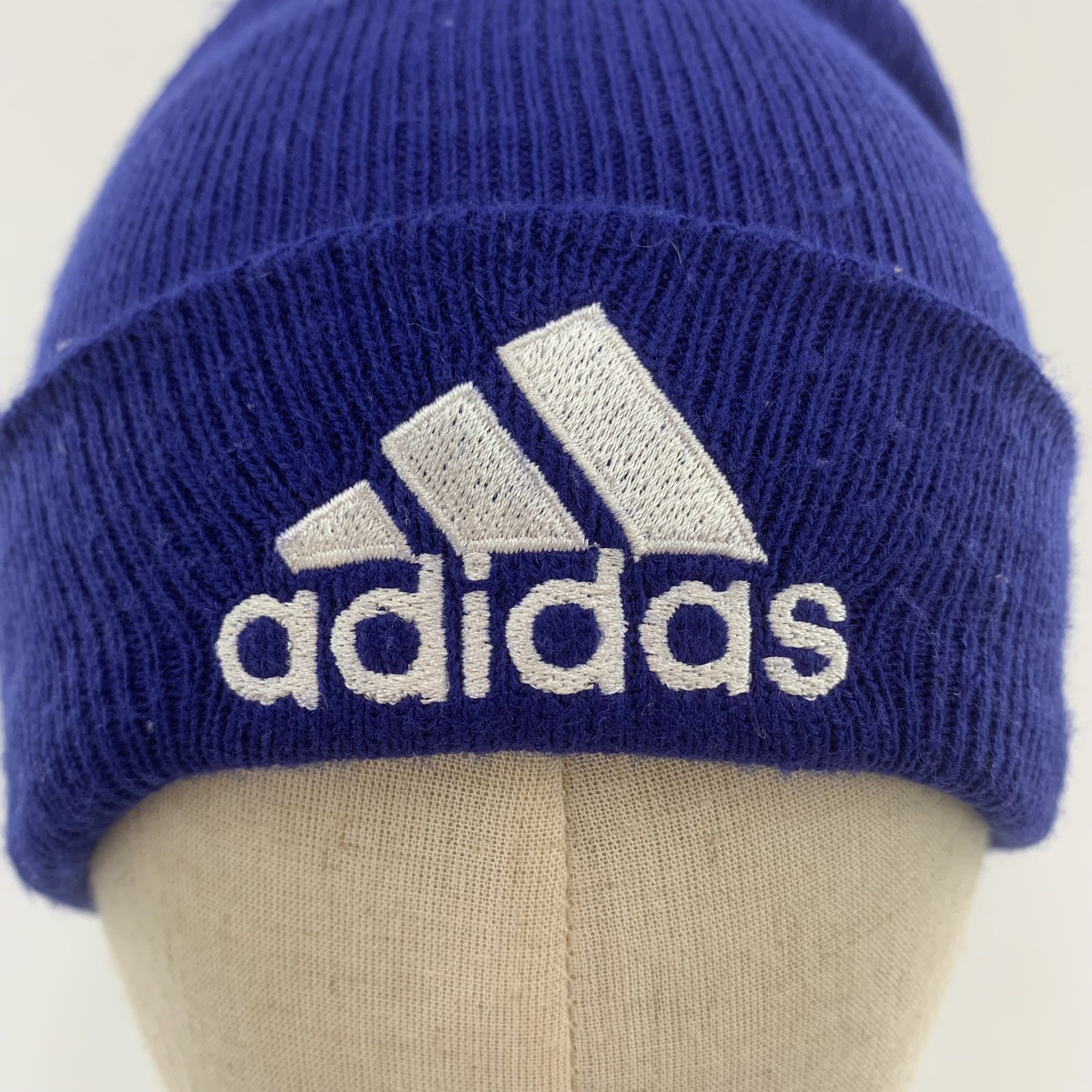 Adidas × Vintage Adidas Beanie Hat Snowcap Size ONE SIZE - 5 Thumbnail