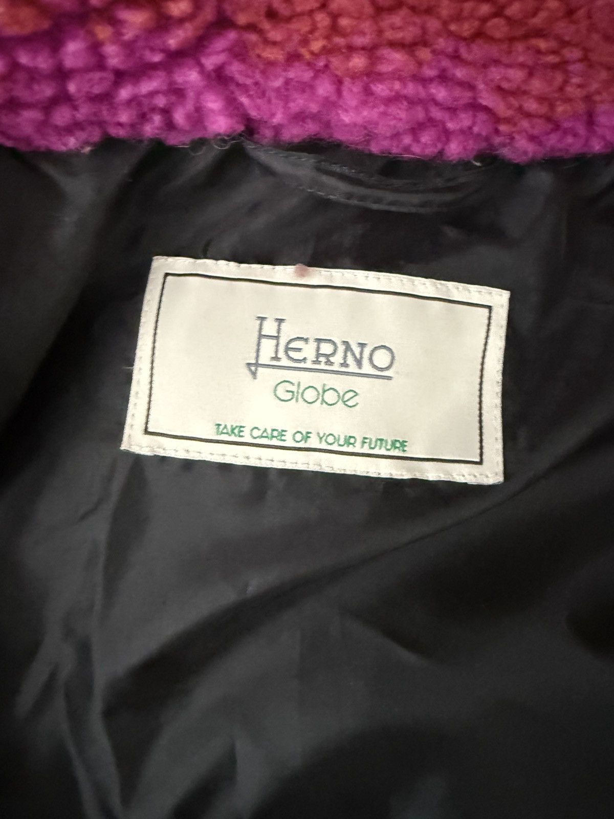 Herno Herno Printed Faux Fur Coat Size XXL / US 16-18 / IT 52-54 - 4 Thumbnail