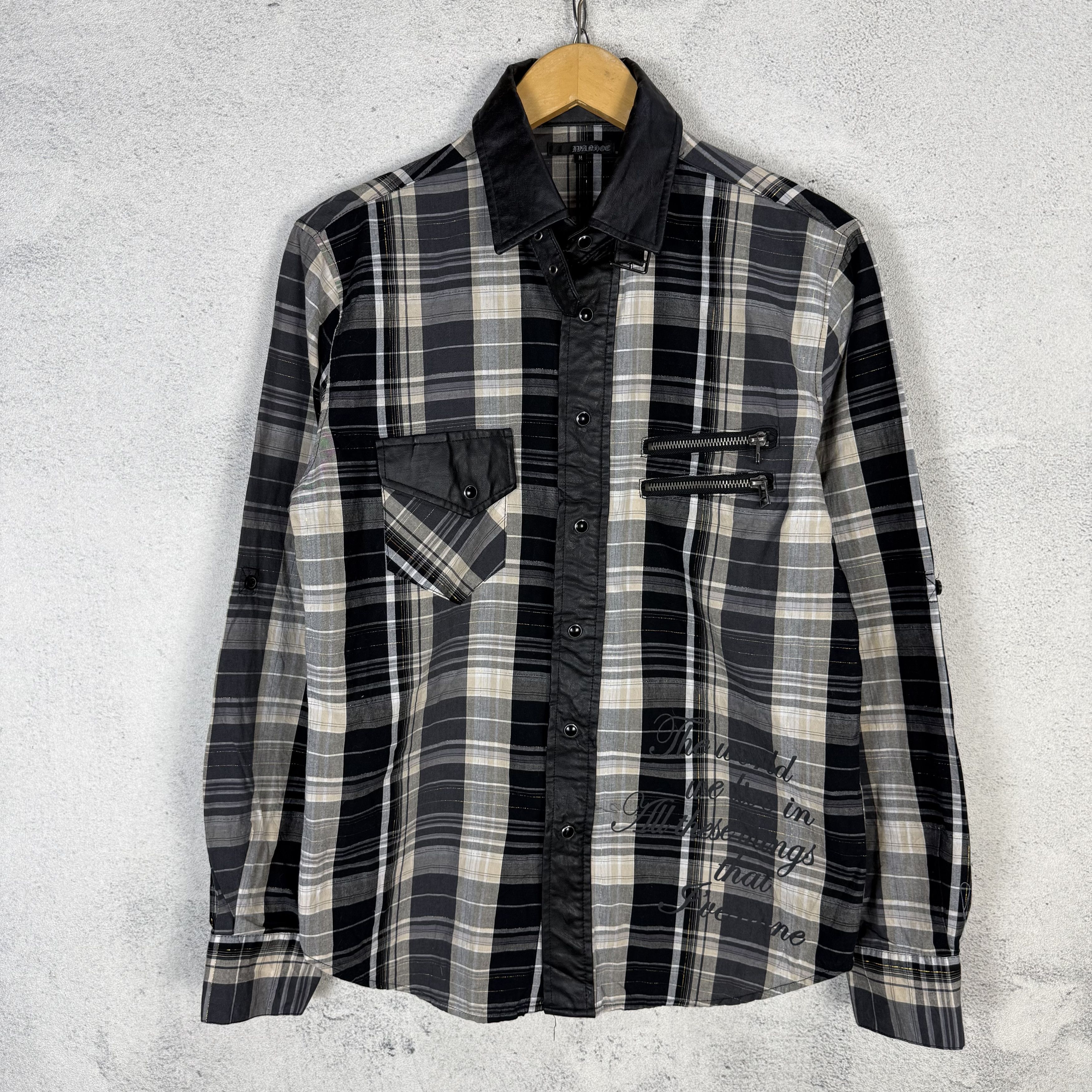 Japanese Brand BPN Black Peace Now Ruffle Shirt | Grailed