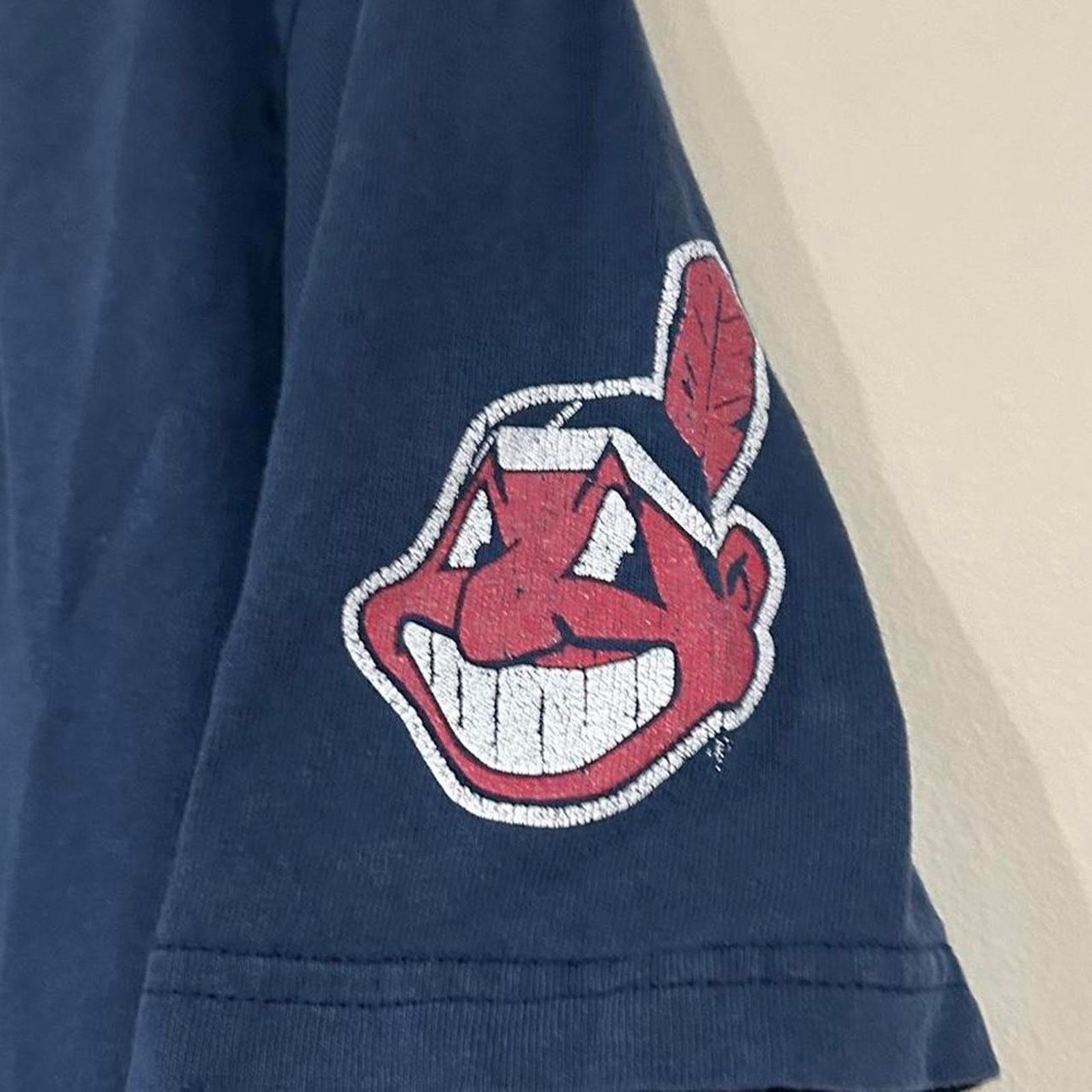 Nike 2005 Nike Cleveland Indians Center Swoosh Shirt Size US M / EU 48-50 / 2 - 3 Thumbnail