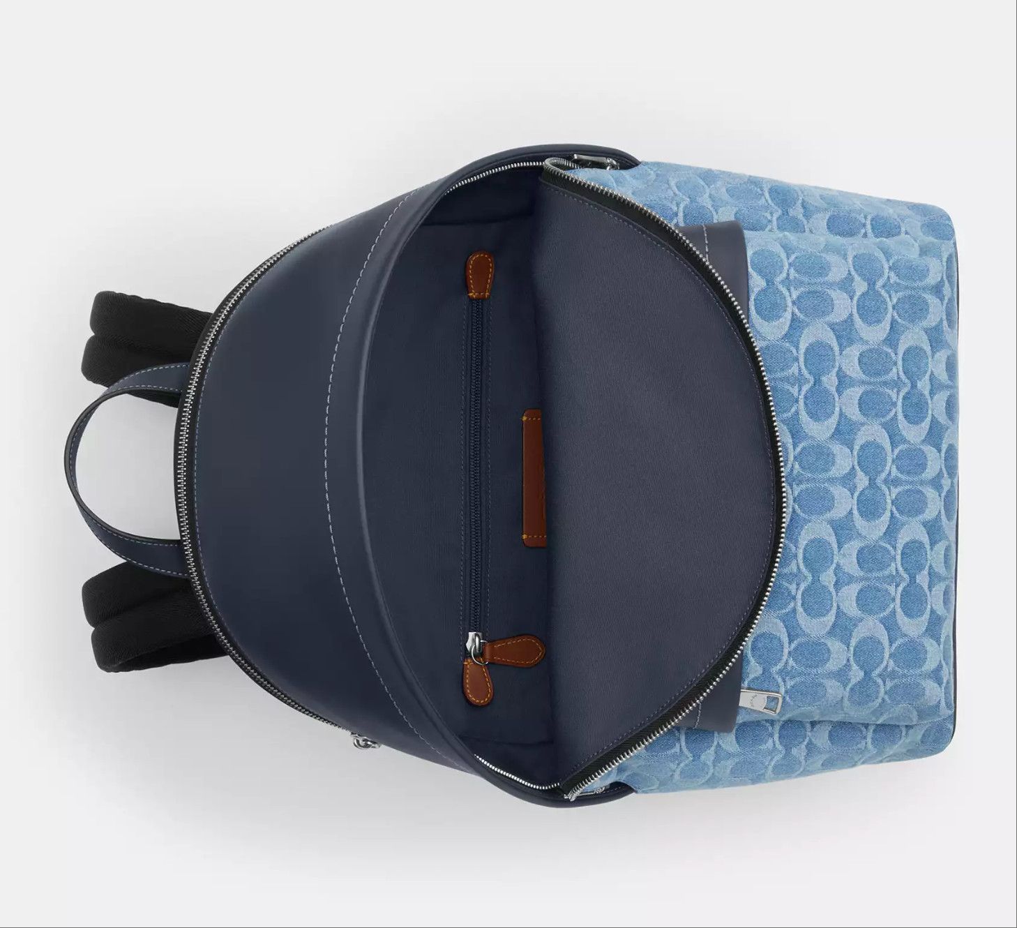 Coach Taylor Backpack In Signature Denim CDF23 Size ONE SIZE - 9 Thumbnail