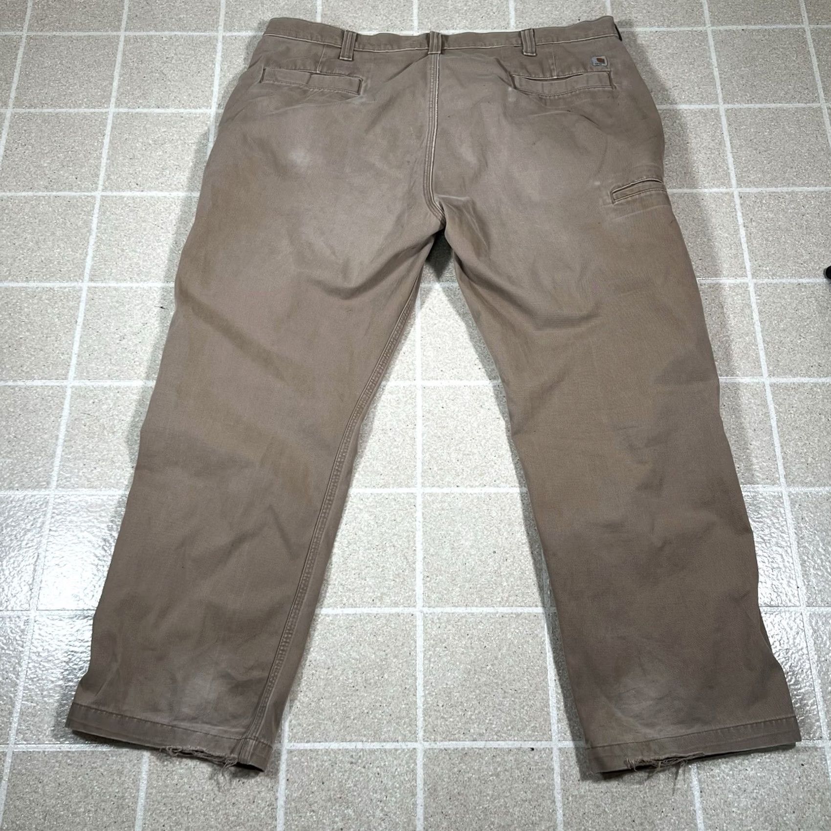 Carhartt Carhartt Work Pants Men’s Relaxed Fit 5 Pocket Khaki 44 x 30 Beige Khakis Mens Size US 44 / EU 60 - 3 Thumbnail