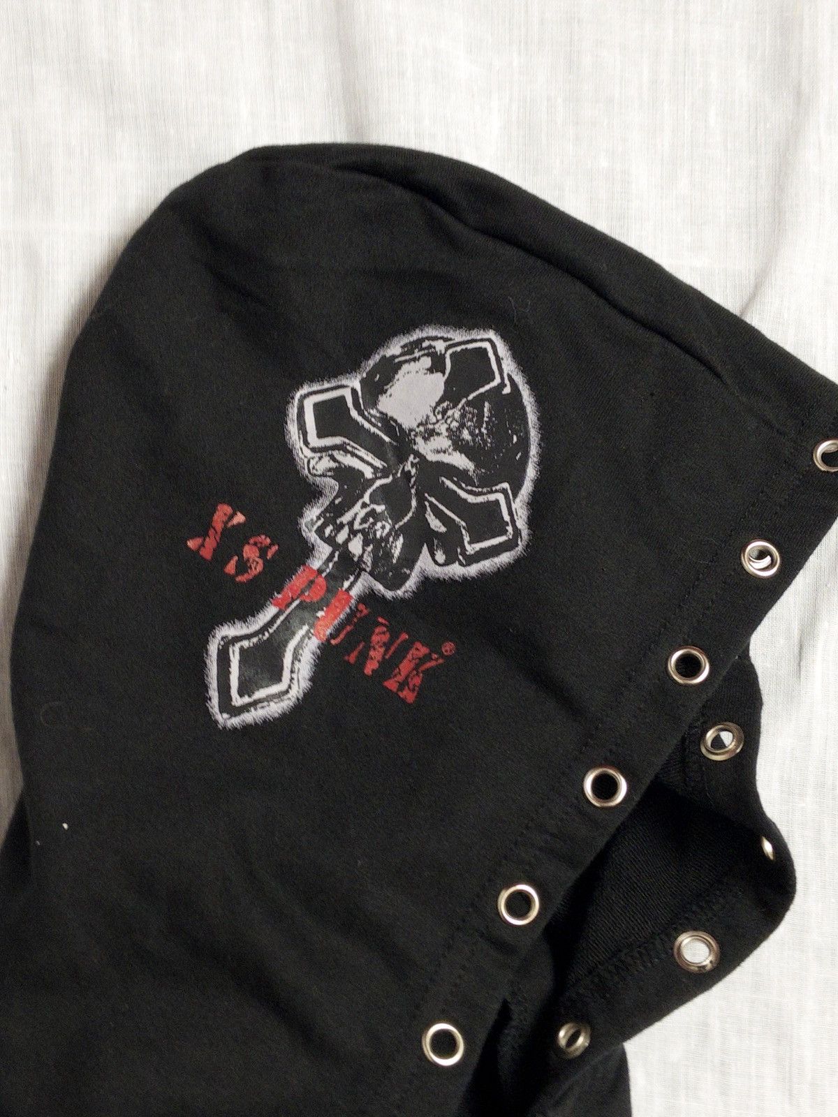 Japanese Brand XS PUNK zip cropped leo hoodie Size S / US 4 / IT 40 - 4 Thumbnail