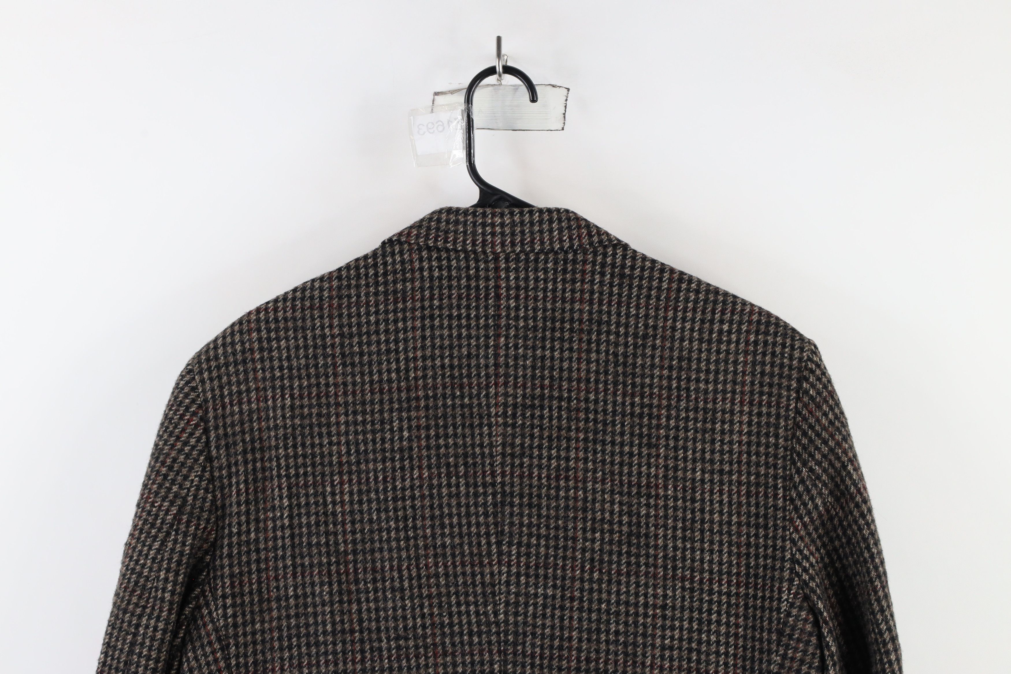 Vintage Vintage 90s Houndstooth Boat Captain Blazer Suit Jacket USA Size US L / EU 52-54 / 3 - 15 Thumbnail