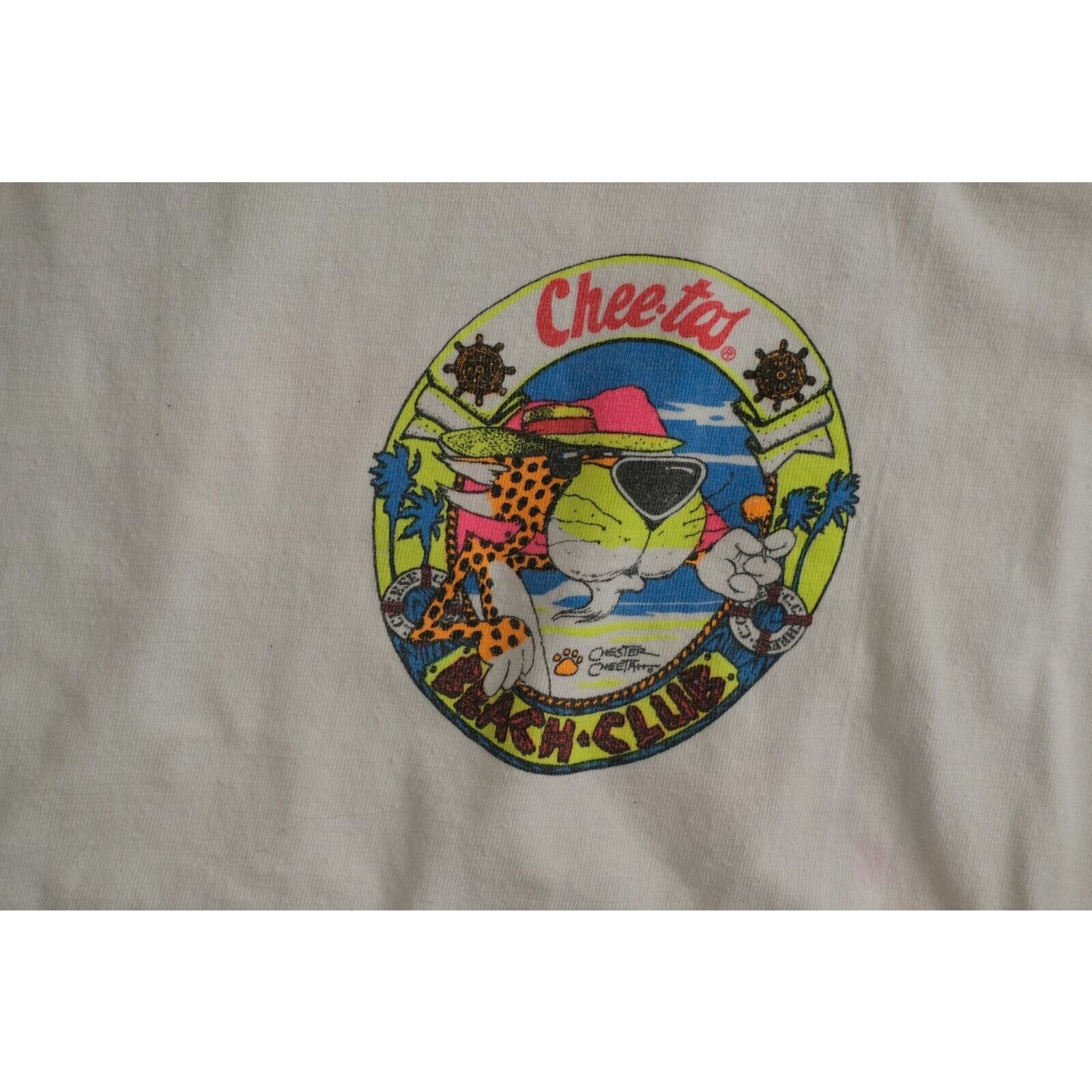 Other Vintage 1990s GESIM CORP Chester Cheetah Beach Club T-Shirt Size US L / EU 52-54 / 3 - 2 Thumbnail