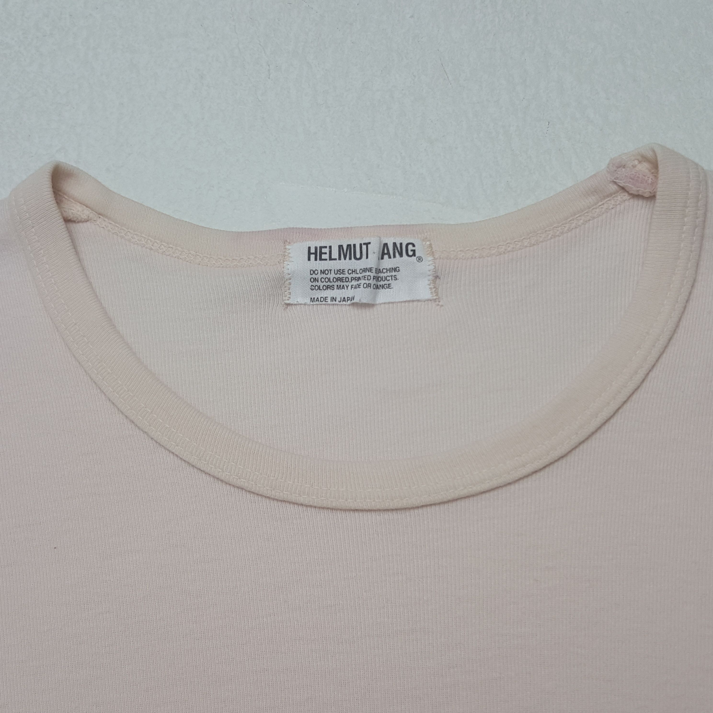 Helmut Lang Vintage Helmut Lang Luxury Brand Plain Tshirt Size XS / US 0-2 / IT 36-38 - 4 Thumbnail