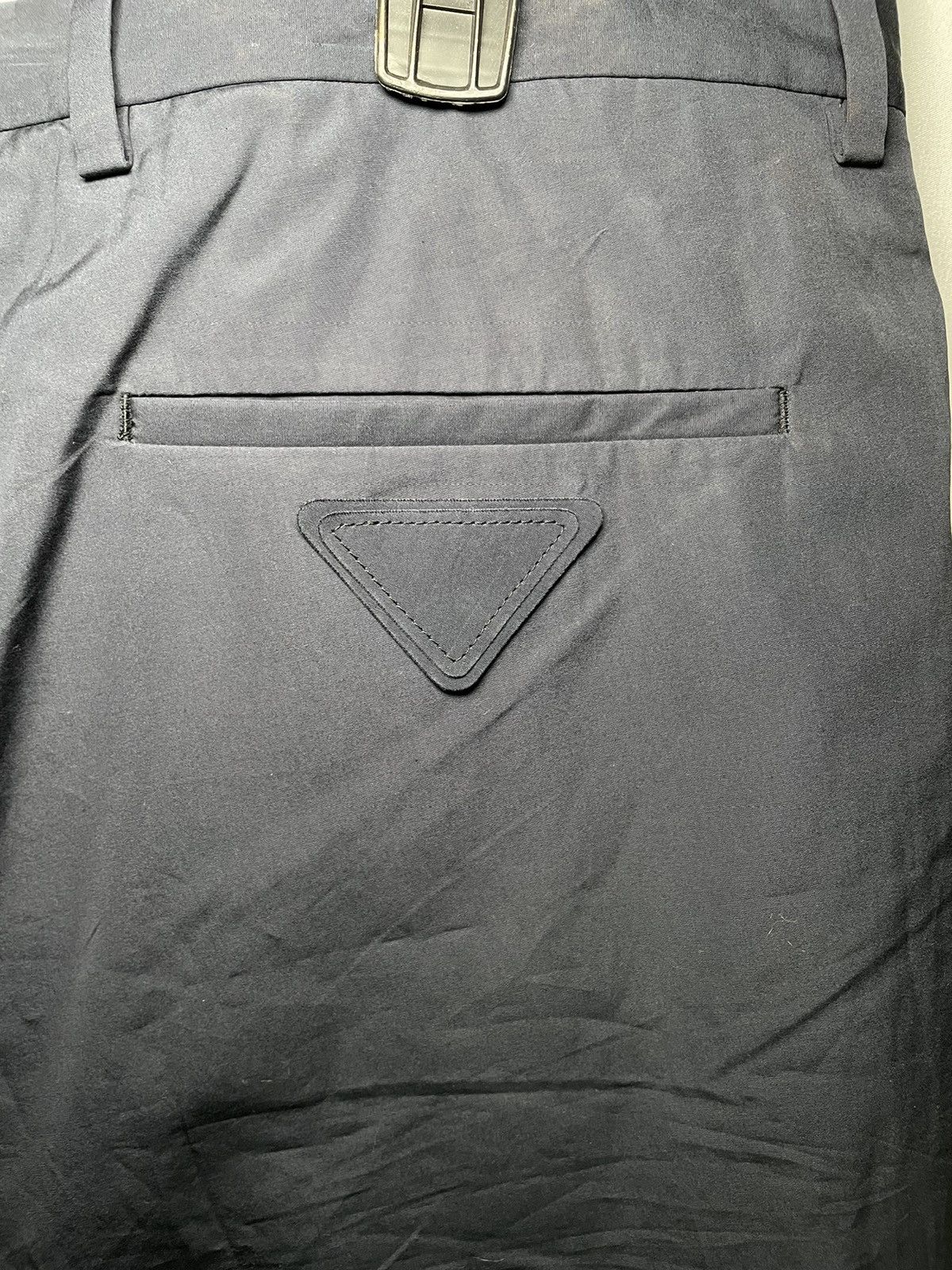 Prada Prada 2022 Silk Triangle Patch Shorts Size US 36 / EU 52 - 10 Thumbnail