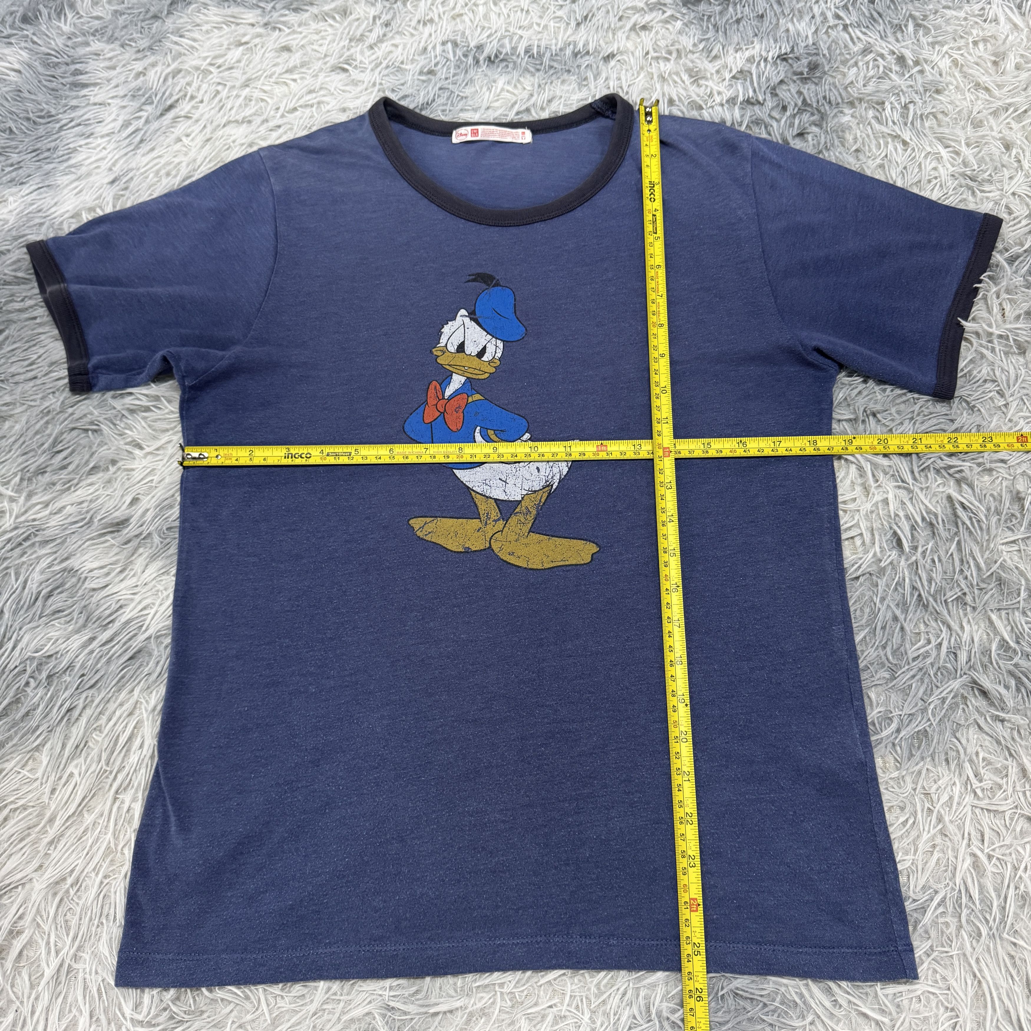 Uniqlo Uniqlo Disney Donald Duck Ringer Tshirt Size US S / EU 44-46 / 1 - 5 Thumbnail