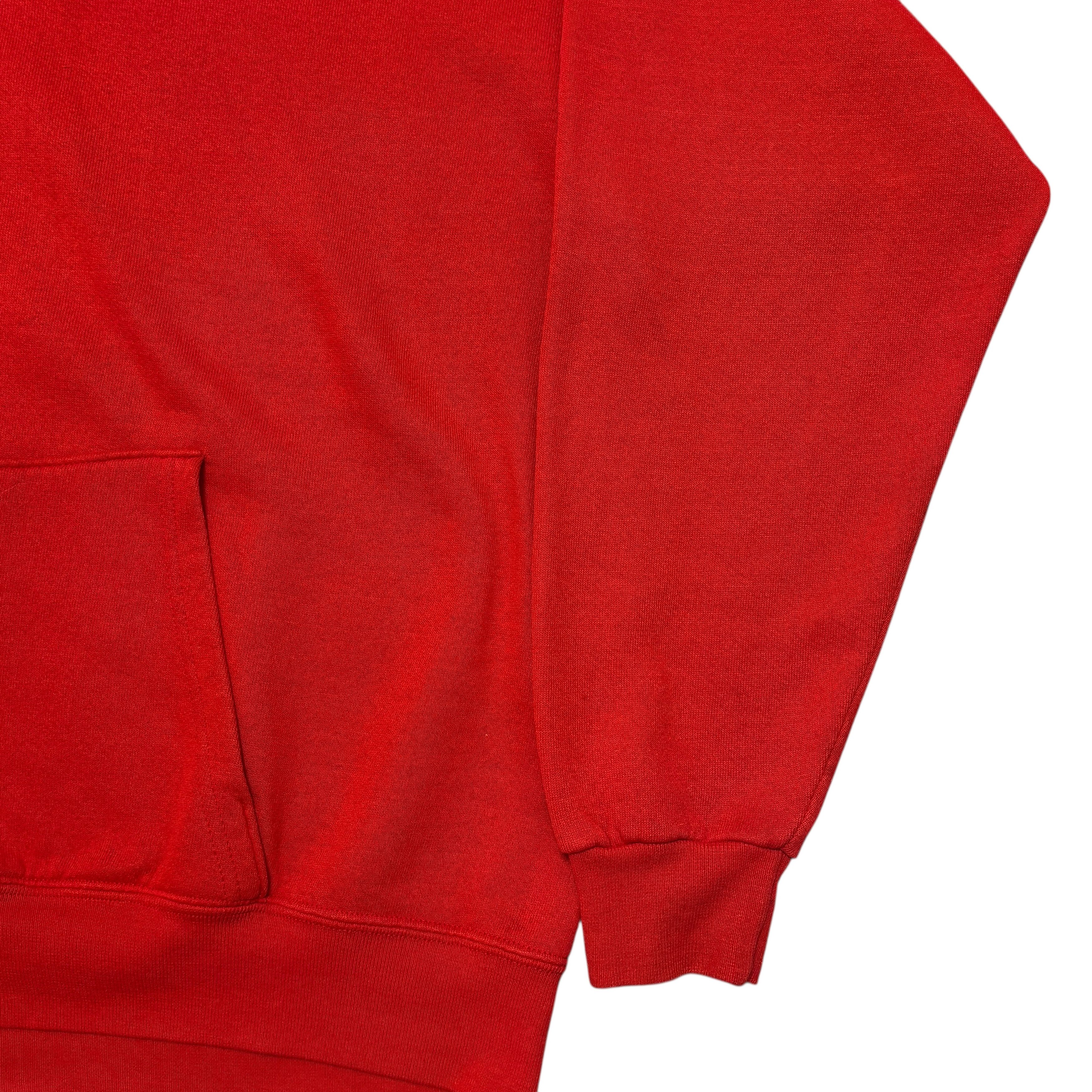Soffe × Vintage Vintage Blank Hoodie Soffe Made In Usa Single Stitch Size US XL / EU 56 / 4 - 7 Thumbnail