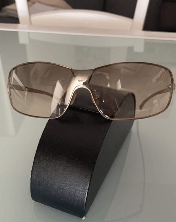 Prada PRADA Sunglasses Flame Sport Star Mask Japan Chrome Silver Size ONE SIZE - 4 Thumbnail