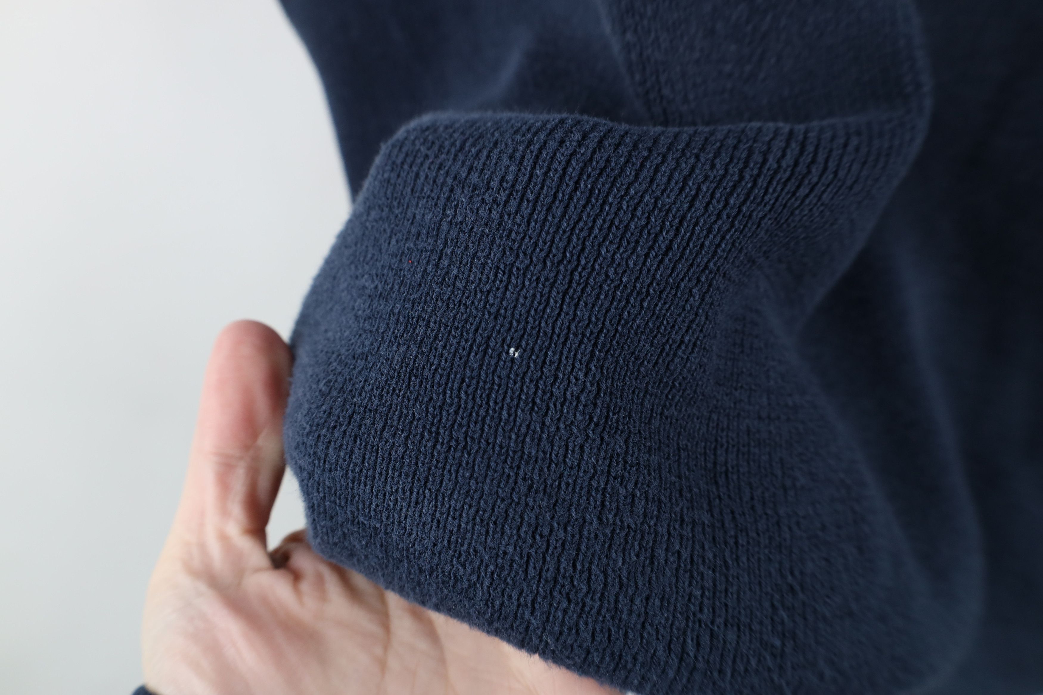 Vintage Vintage 90s Streetwear Cotton Ribbed Knit Sweater Vest Blue Size US XL / EU 56 / 4 - 4 Thumbnail