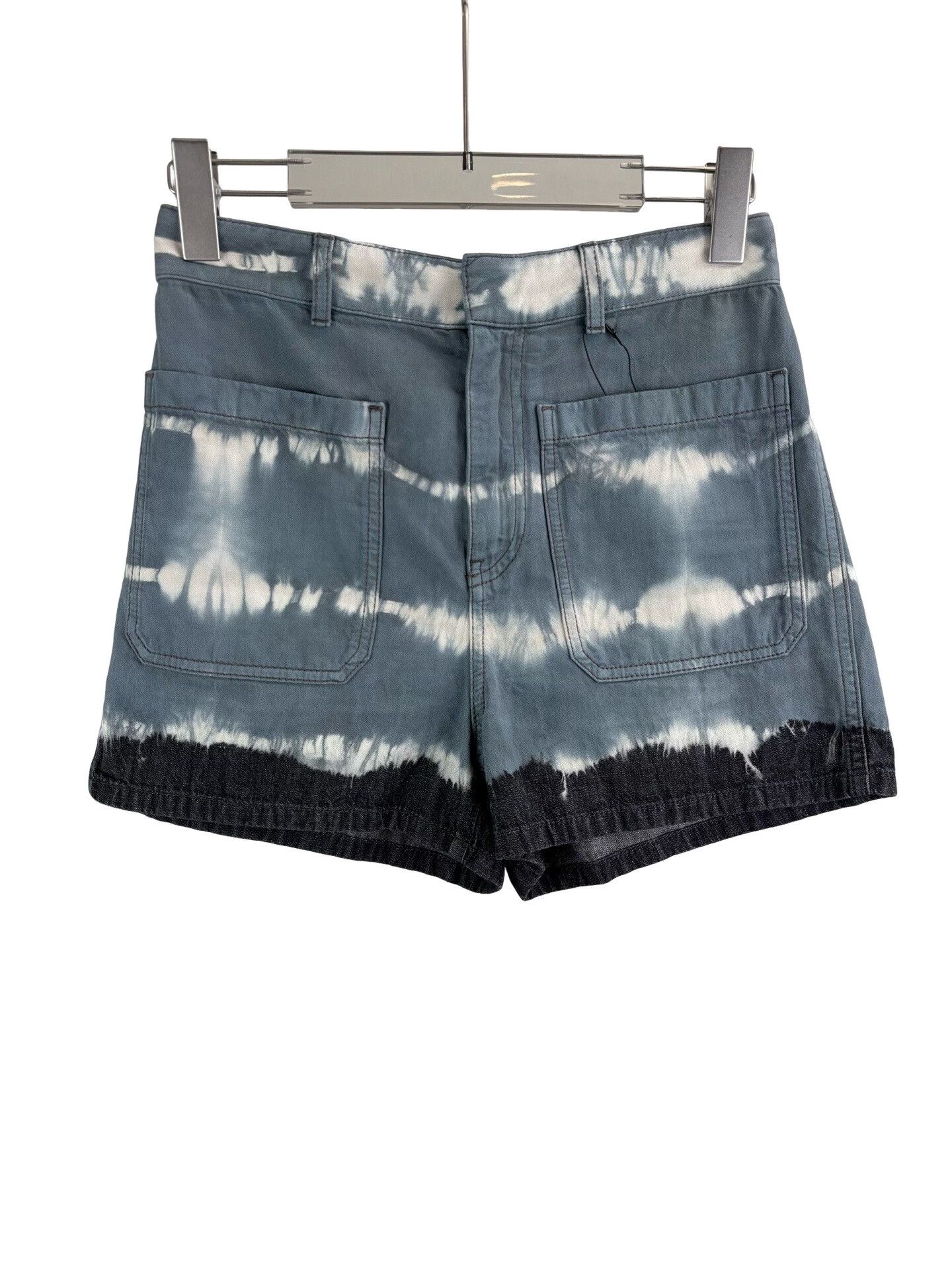 Dior Dior Tie-Dye Denim Shorts Size 34 Size 25" / US 0 / IT 36 - 1 Thumbnail