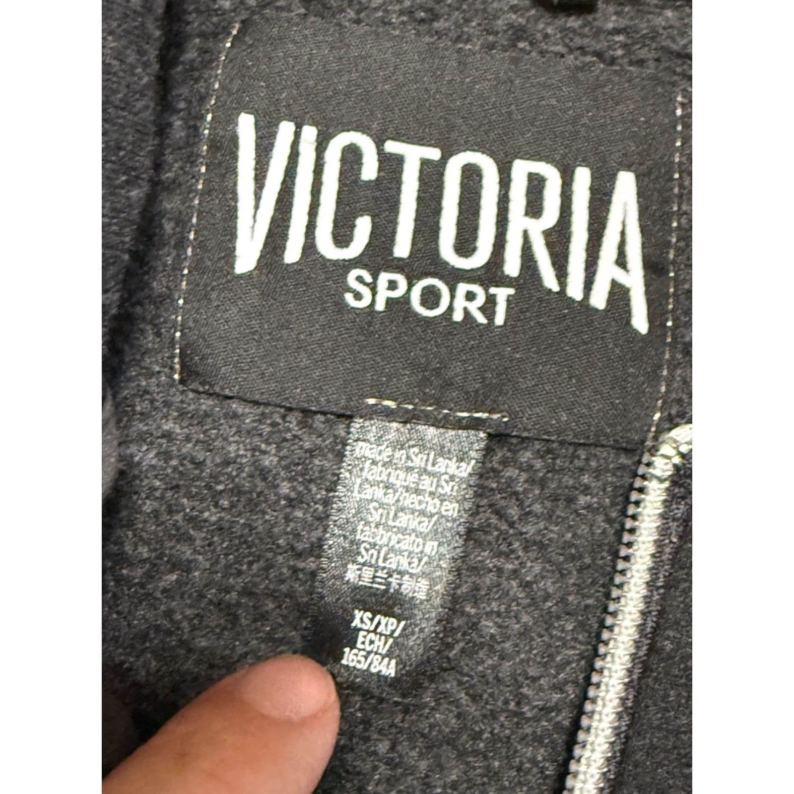 Victoria's Secret Victoria's Secret Victoria Sport Hoodie Women XS Gray Full Zip Sweatshirt Free Return Mens? Size XS / US 0-2 / IT 36-38 - 3 Thumbnail