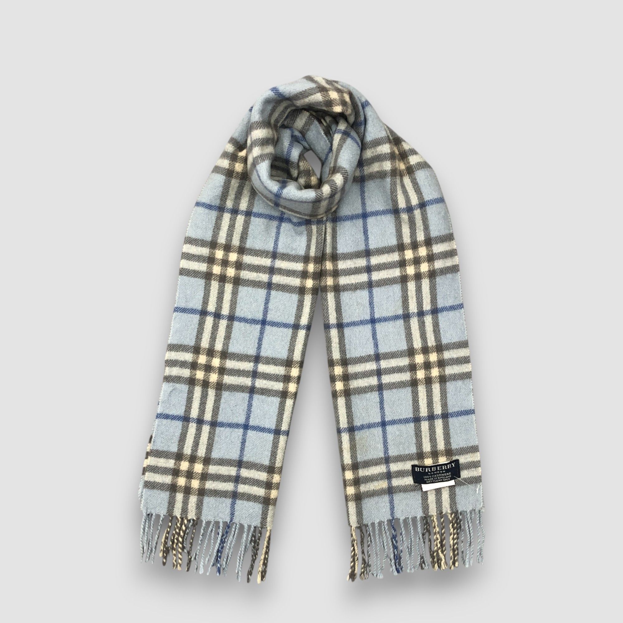 Burberry Vintage Burberry Scarf Muffler Wool Cashmere Winter Scarves Size ONE SIZE - 1 Thumbnail